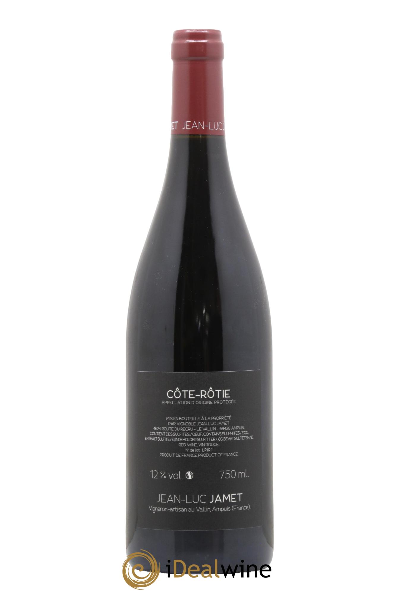 Côte-Rôtie Pirate Jean-Luc Jamet 2021 - Lot of 1 bottle - 1