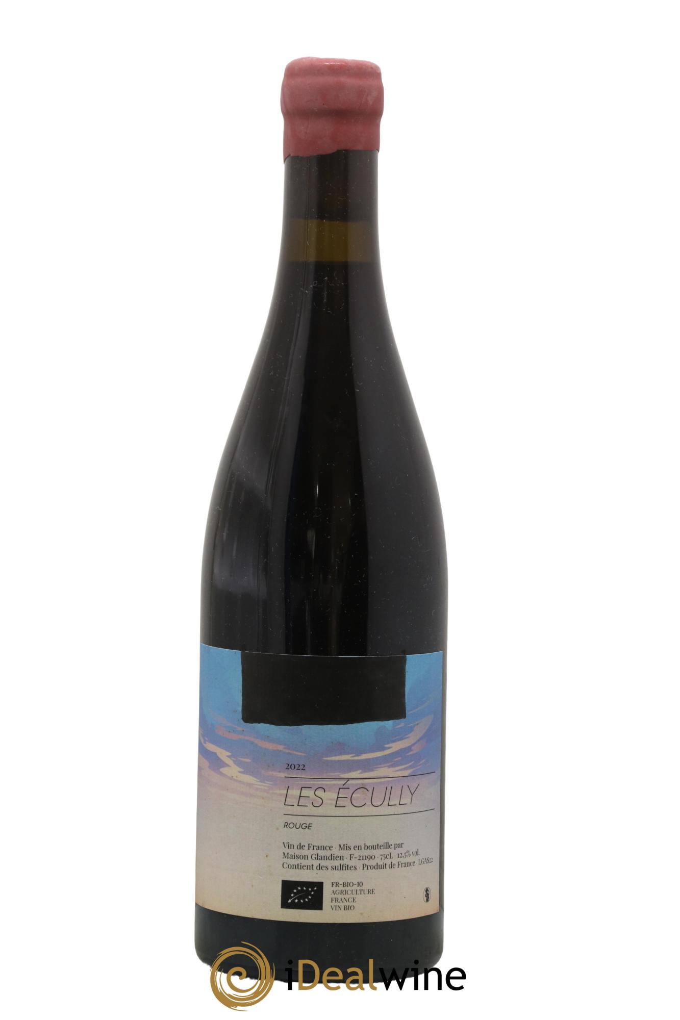 Vin de France Les Ecully Maison Glandien 2022 - Lot de 1 bouteille - 0