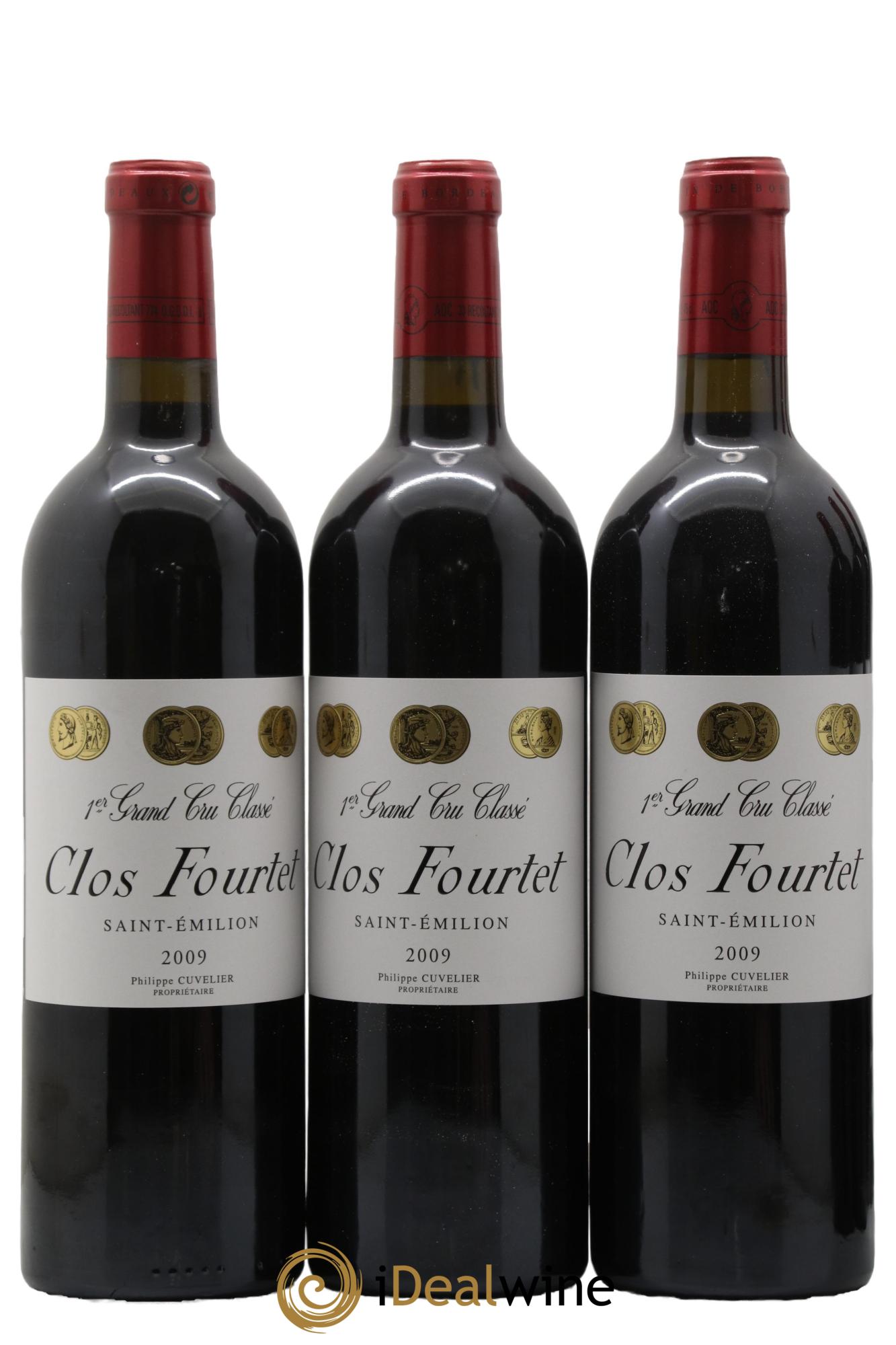 Clos Fourtet 1er Grand Cru Classé B 2009 - Lotto di 6 bottiglie - 2