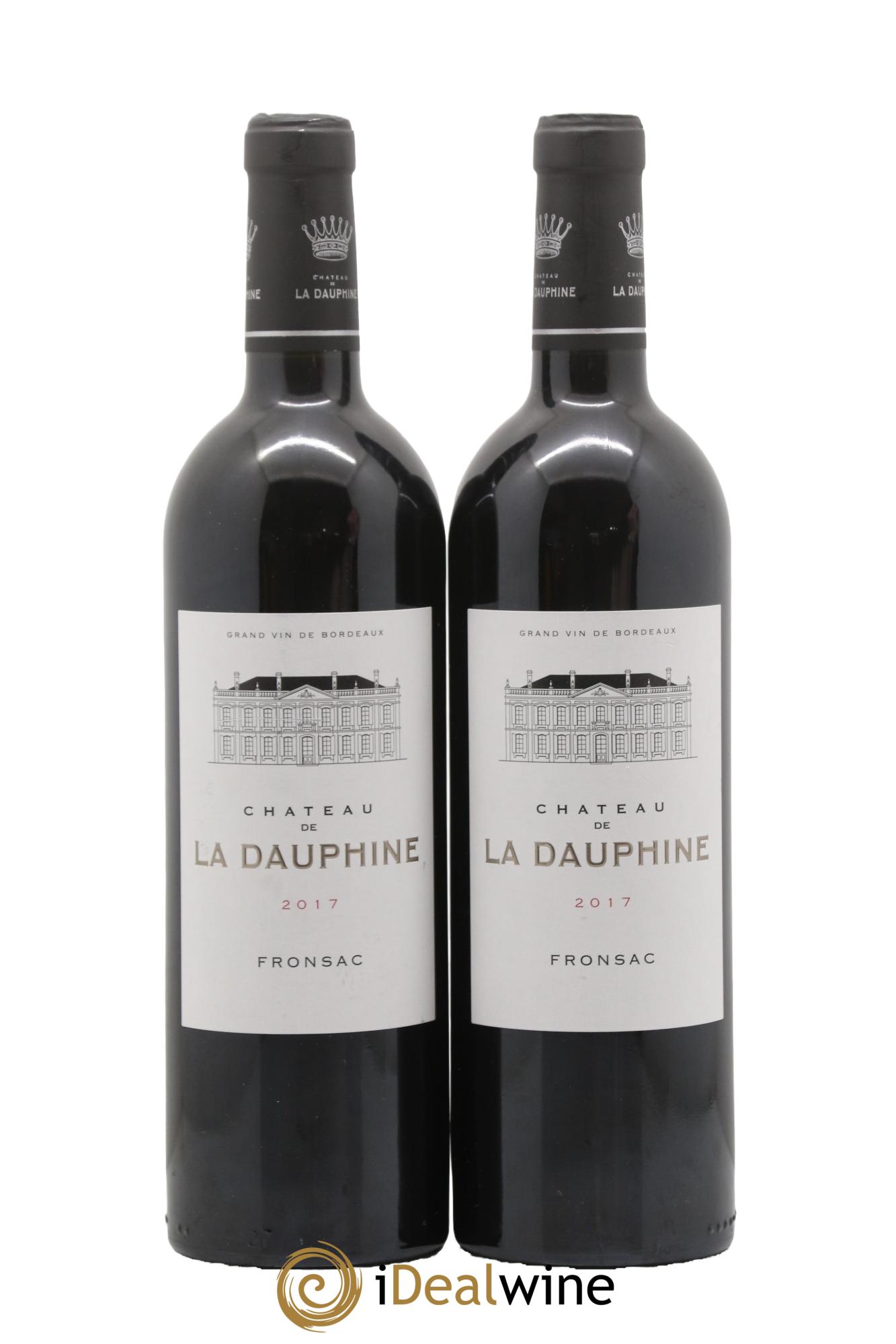Château de La Dauphine 2017 - Posten von 2 Flaschen - 0