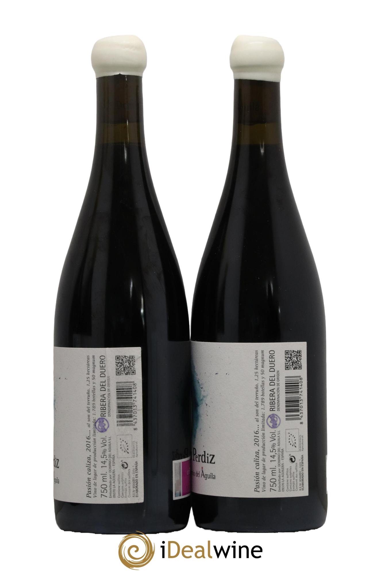 Ribera del Duero DO Canta la Perdiz Dominio del Aguila 2016 - Lot de 2 bouteilles - 1