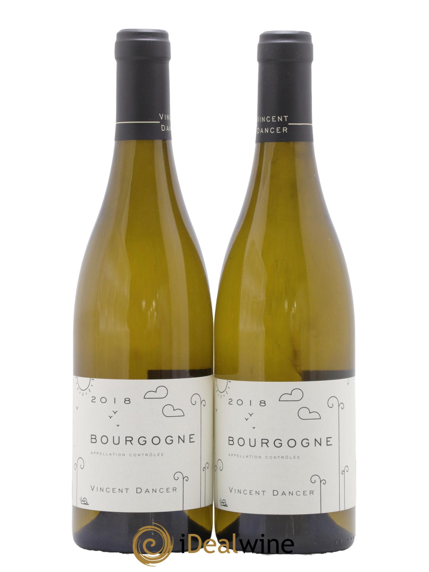 Bourgogne Vincent Dancer 2018 - Lot of 2 bottles - 0