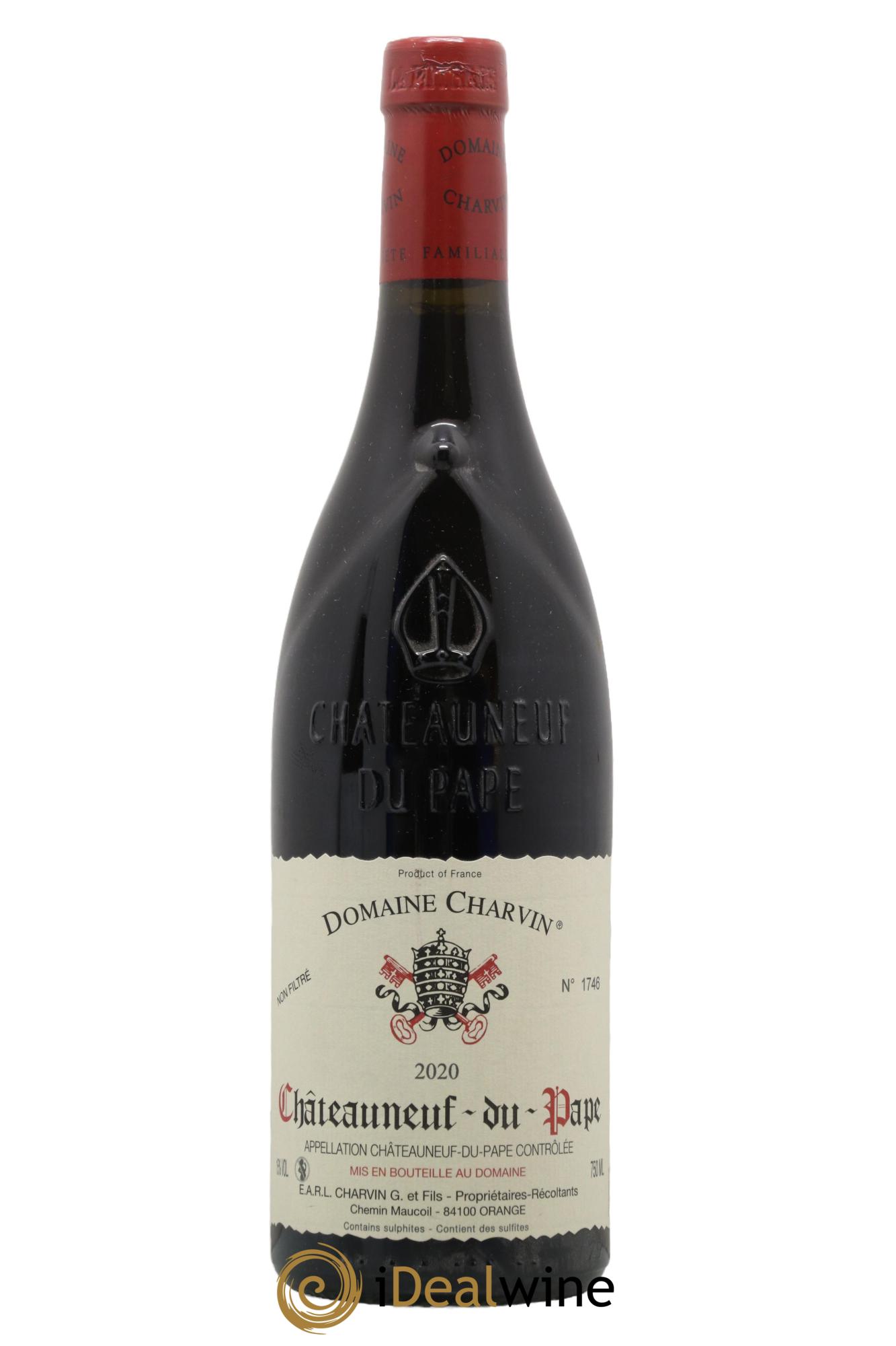 Châteauneuf-du-Pape Charvin (Domaine) 2020 - Lot de 1 bouteille - 0