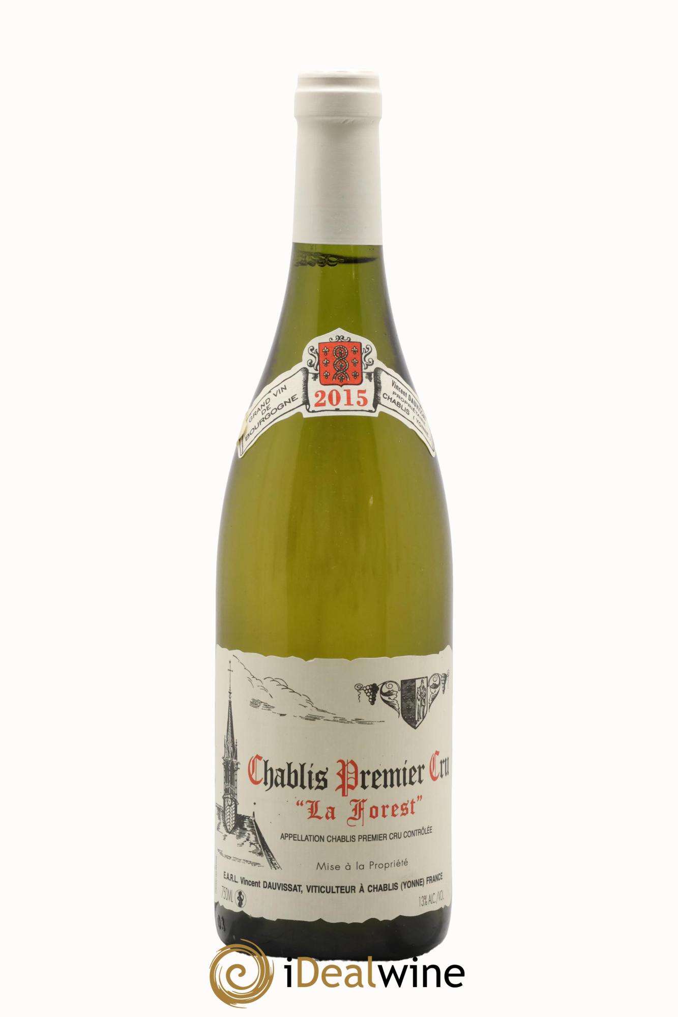 Chablis 1er Cru La Forest Vincent Dauvissat (Domaine) 2015 - Posten von 1 Flasche - 0