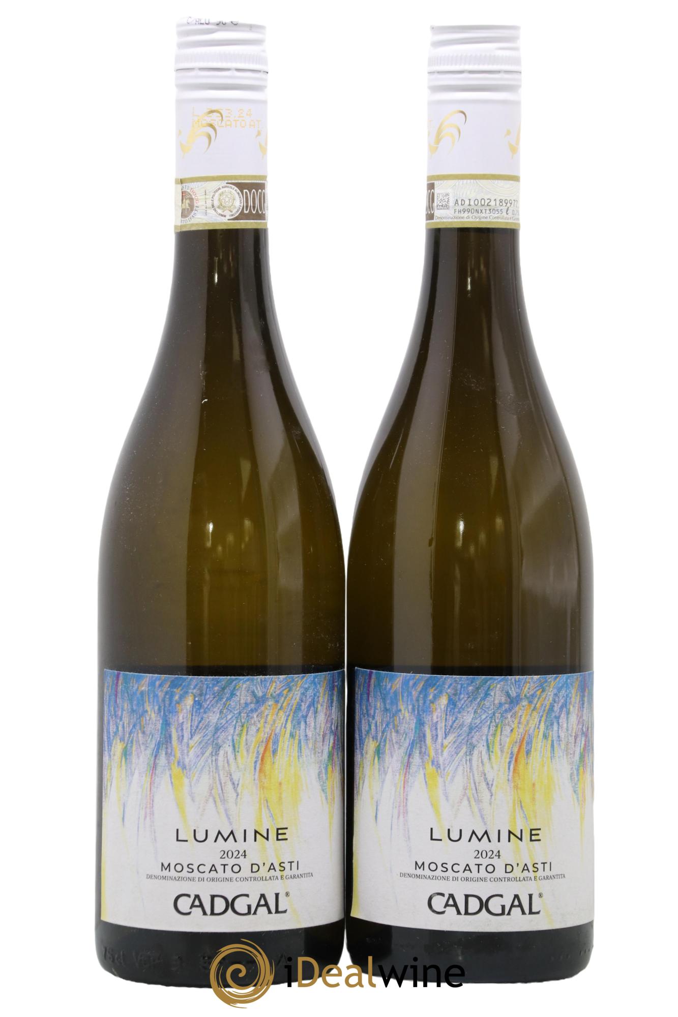 Moscato d'Asti DOCG Lumine Ca'D'Gal 2024 - Lot de 2 bouteilles - 0