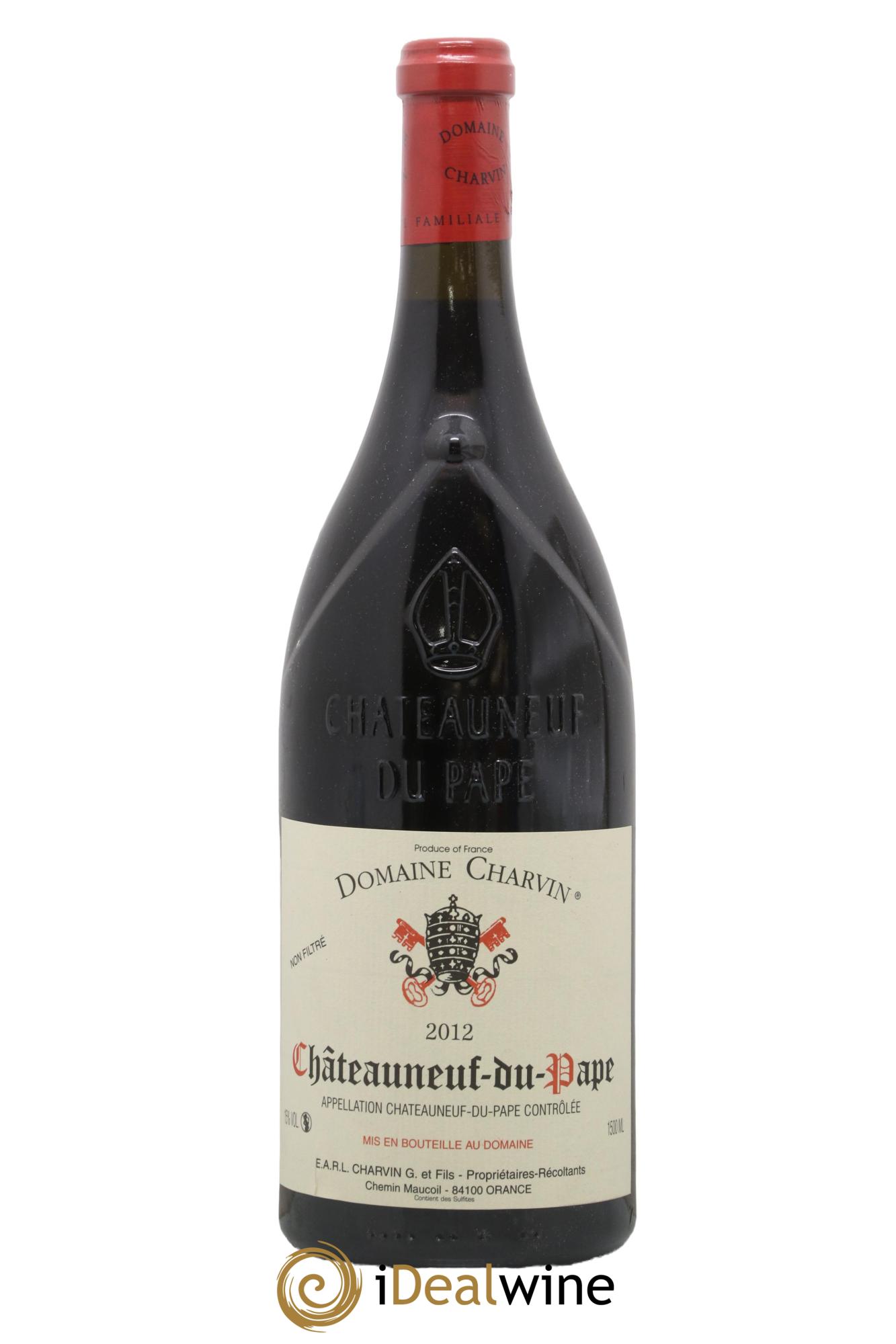 Châteauneuf-du-Pape Charvin (Domaine) 2012 - Lot of 1 magnum - 0
