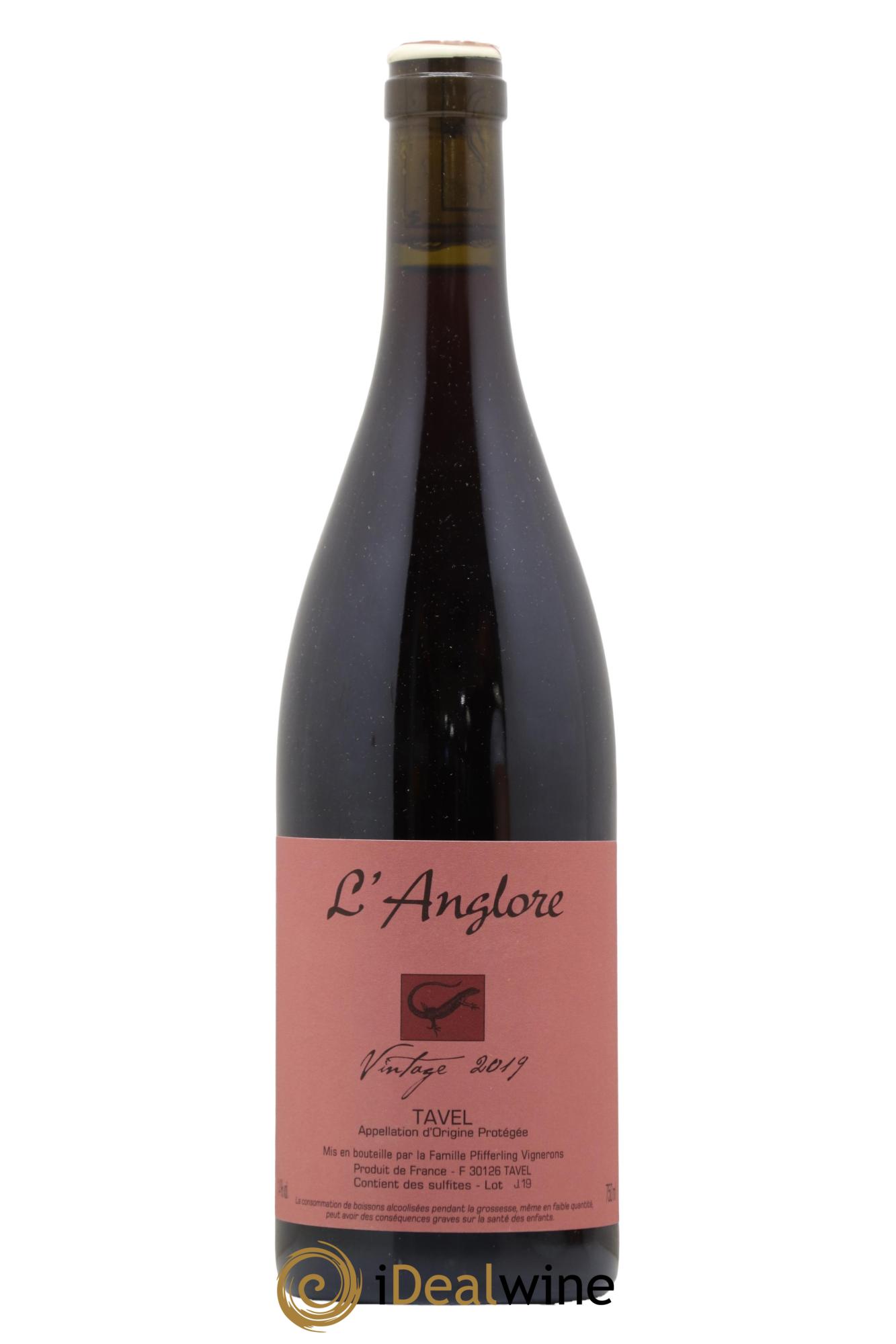 Tavel Vintage L'Anglore 2019 - Posten von 1 Flasche - 0