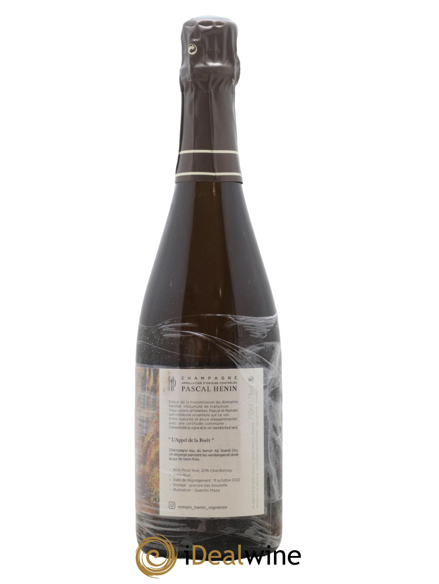 L'Appel de la Fôret Romain Henin - Lot de 1 bouteille - 1