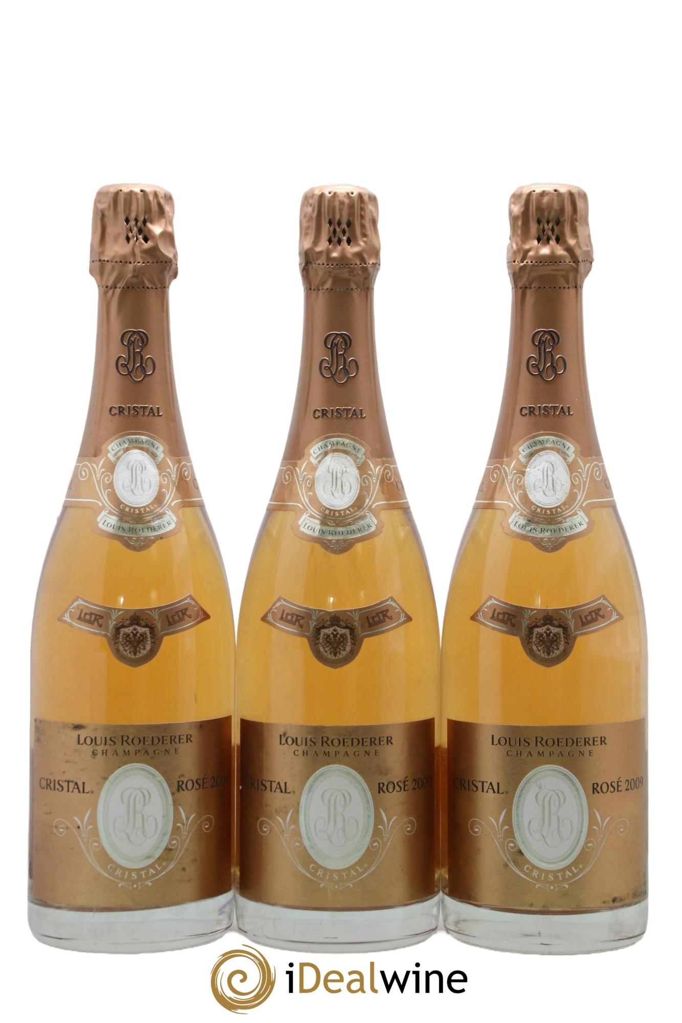 Cristal Louis Roederer 2009 - Lot de 3 bouteilles - 0
