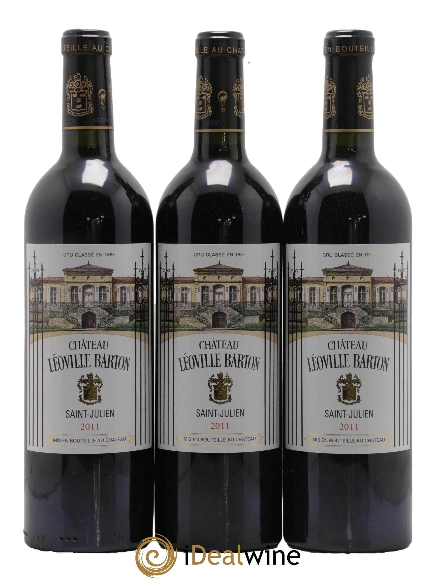 Château Léoville Barton 2ème Grand Cru Classé 2011 - Lotto di 6 bottiglie - 1