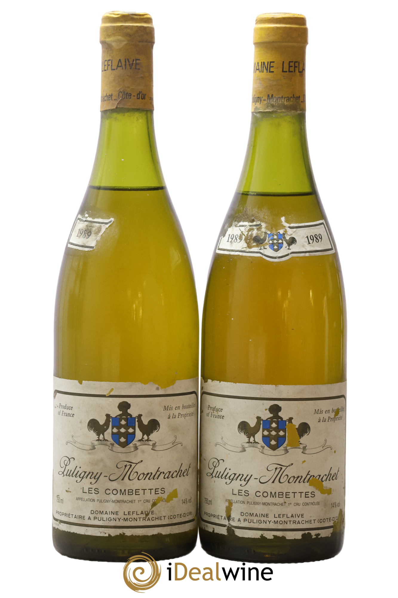 Puligny-Montrachet 1er Cru Les Combettes Leflaive (Domaine) 1989 - Lot of 2 bottles - 0