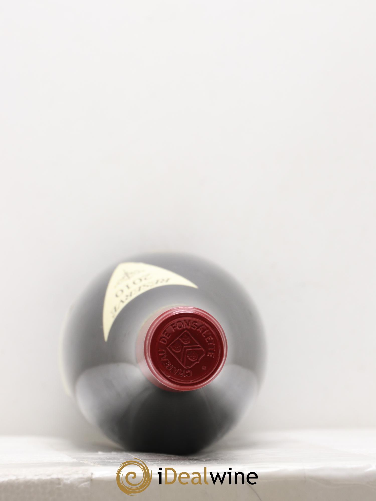 Côtes-du-Rhône Cuvée Syrah Château de Fonsalette 2010 - Lot de 1 bouteille - 1