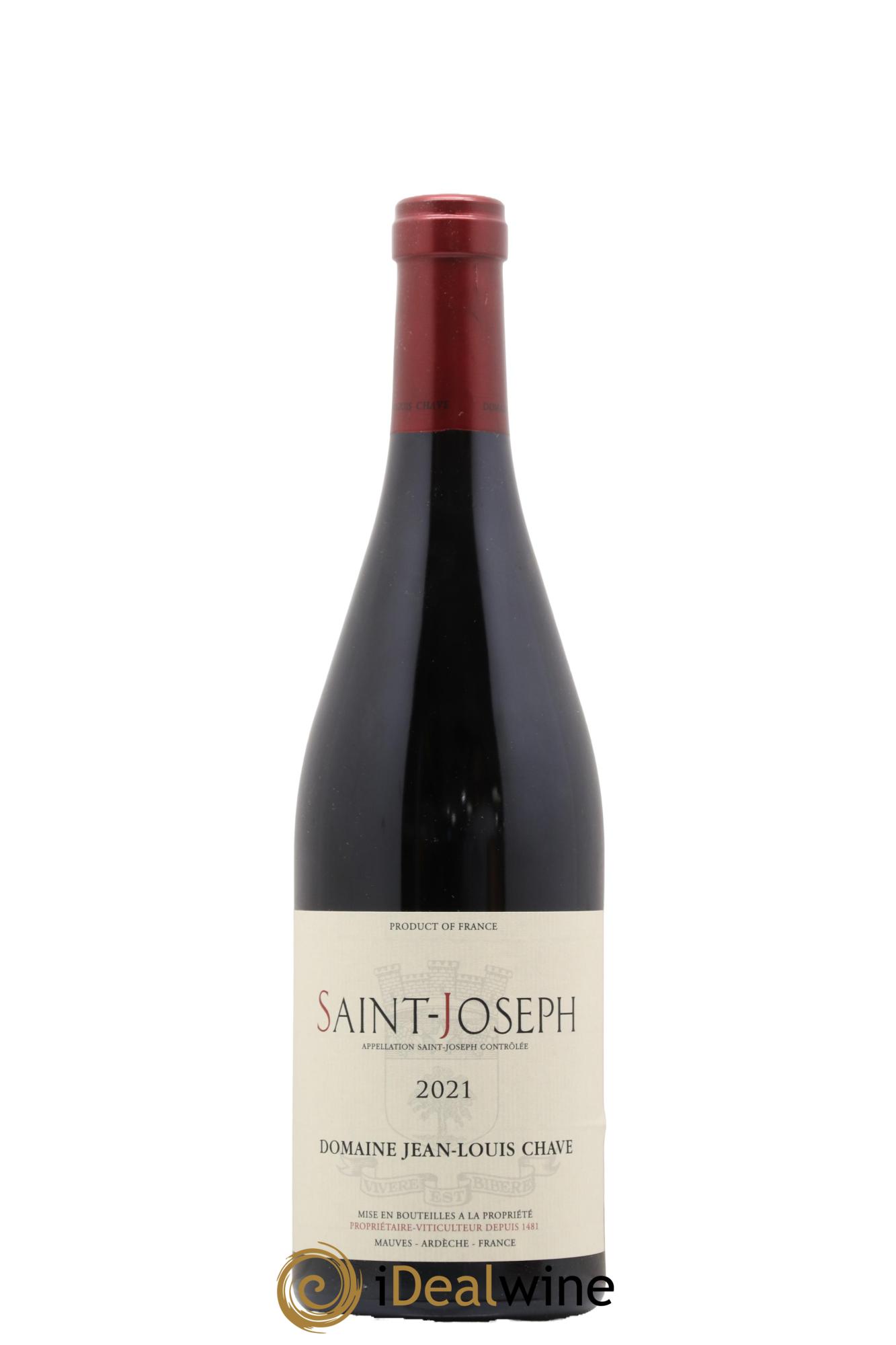 Saint-Joseph Jean-Louis Chave 2021 - Lot de 1 bouteille - 0