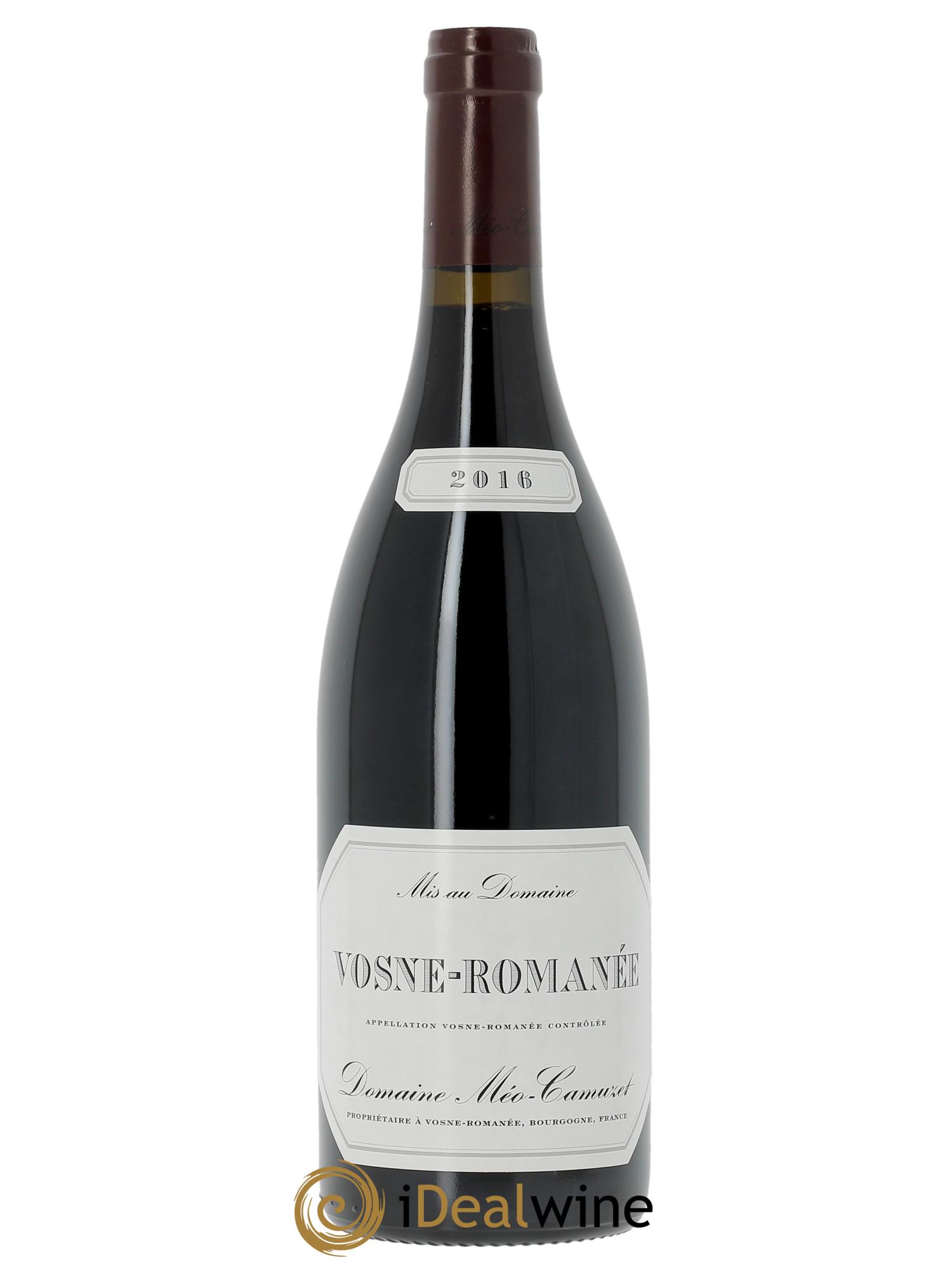 Vosne-Romanée Méo-Camuzet (Domaine) 2016 - Lot de 1 bouteille - 0
