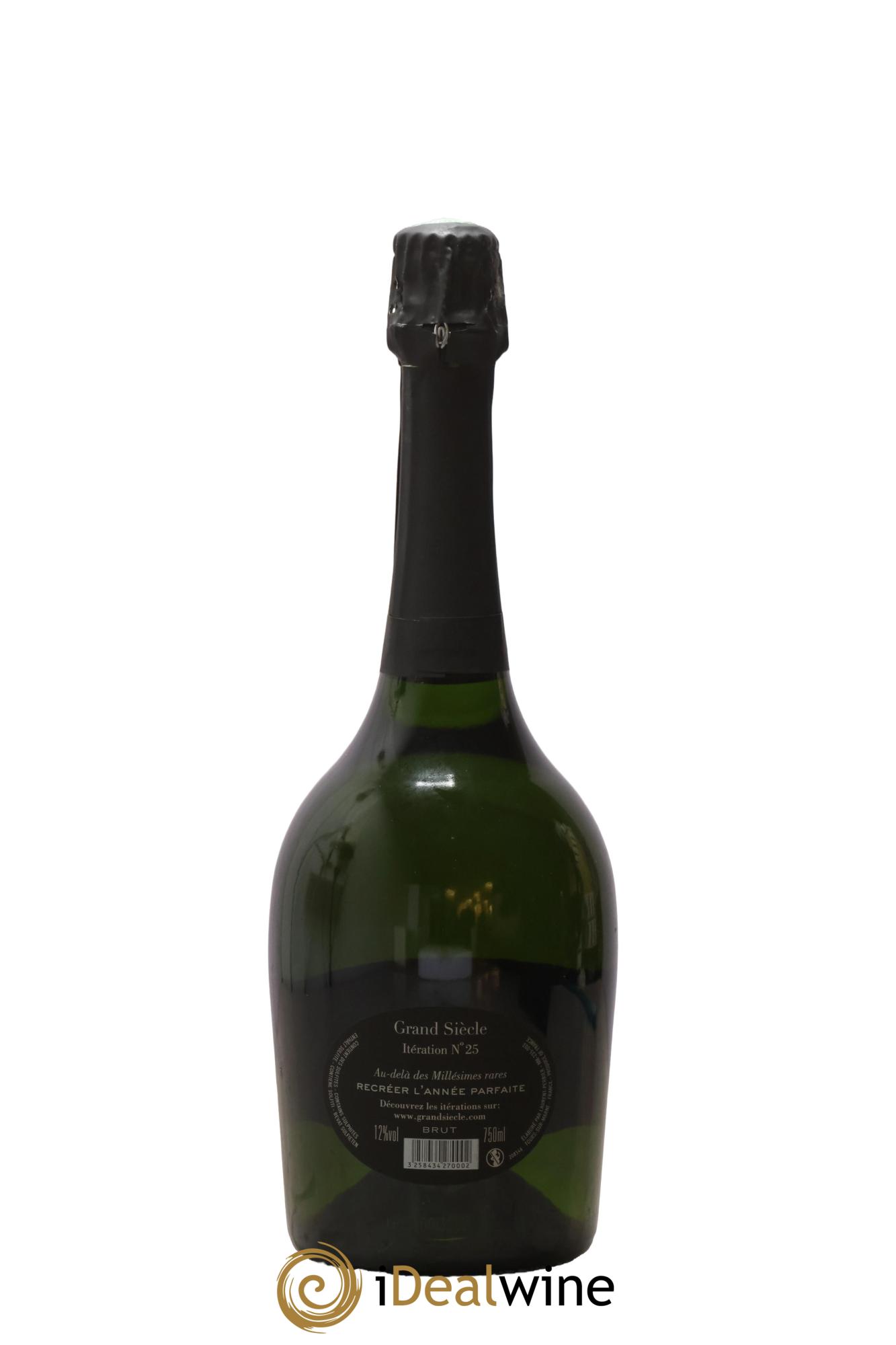 Grand Siècle Itération 25 Laurent Perrier - Lot de 1 bouteille - 2
