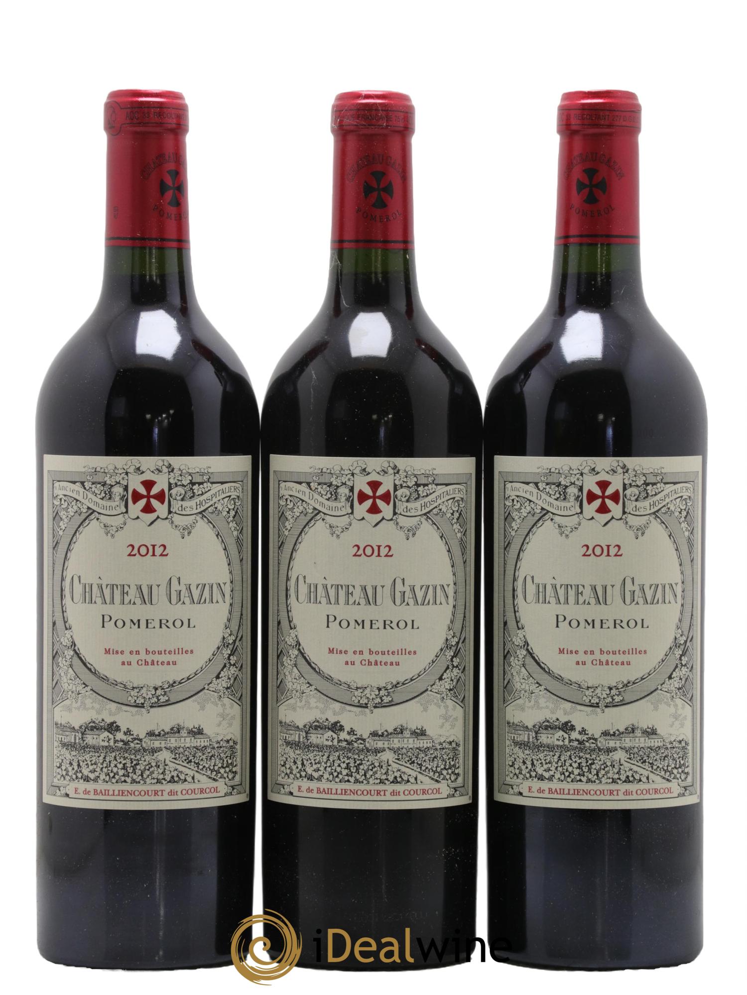 Château Gazin 2012 - Lot of 6 bottles - 1