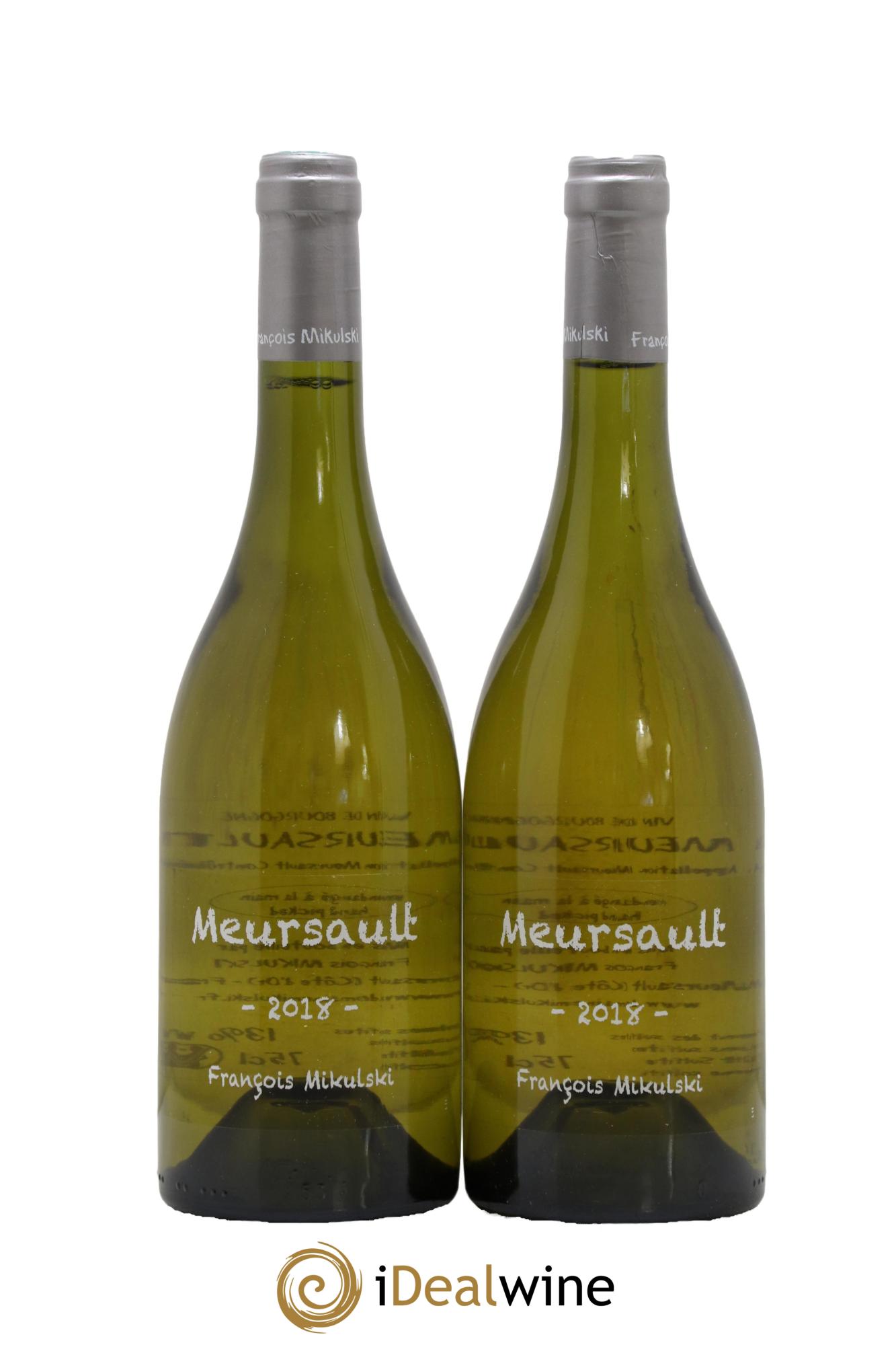 Meursault François Mikulski 2018 - Lotto di 2 bottiglie - 0