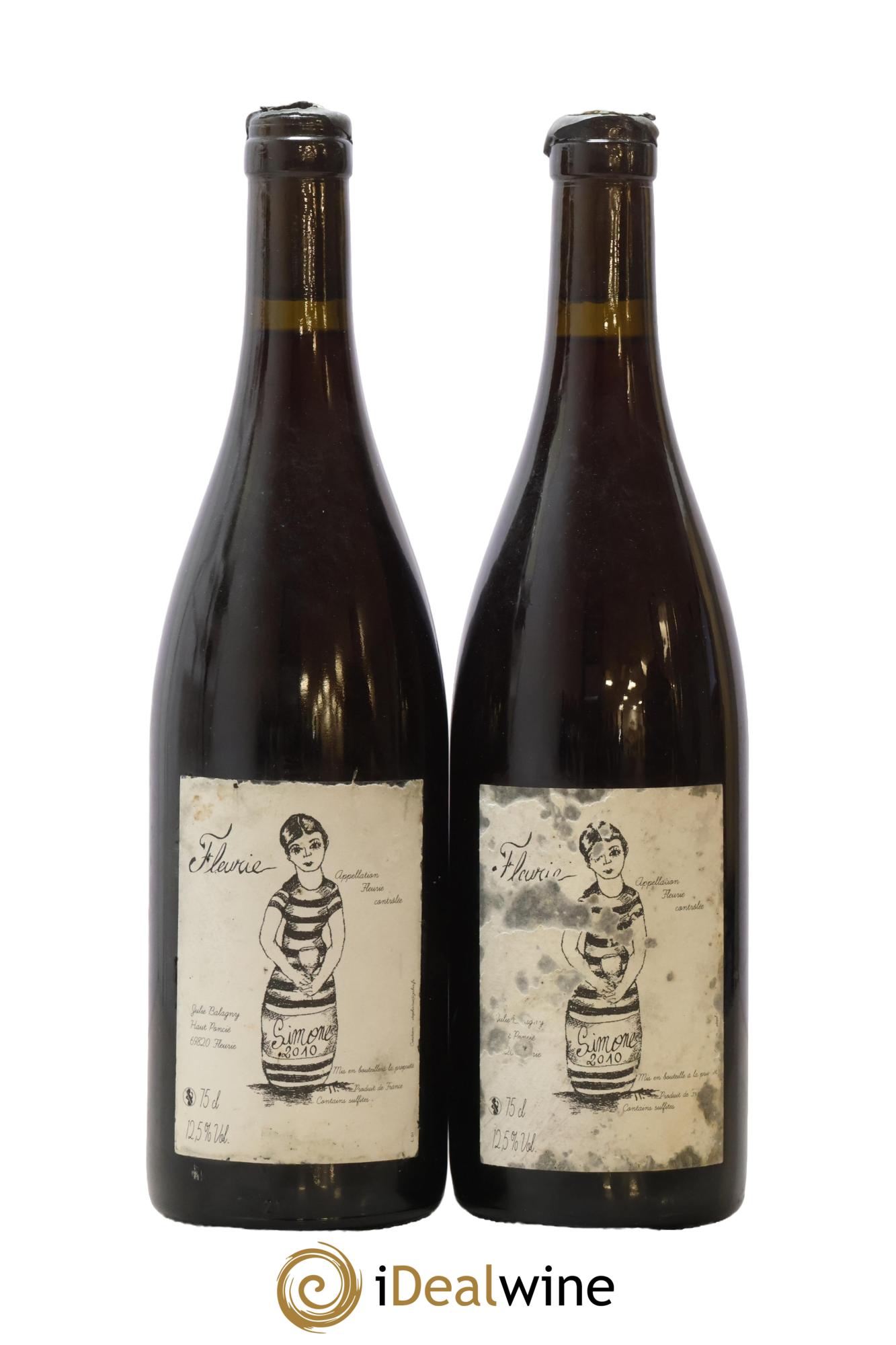 Fleurie Cuvée Simone Julie Balagny 2010 - Lot de 2 bouteilles - 0