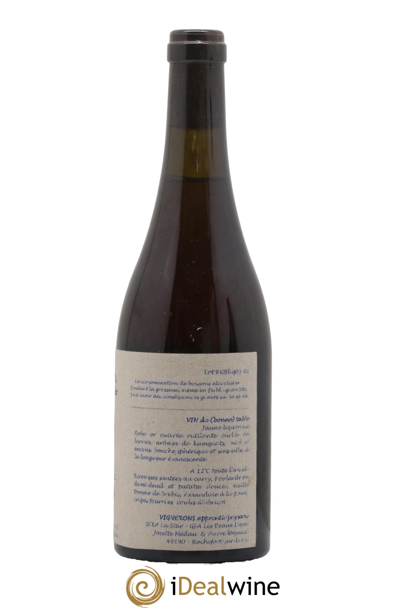 Vin de France La Quintessence de Lumiere des Guerches Josette Medau et Pierre Weyand 2005 - Lotto di 1 formato 50cl - 1