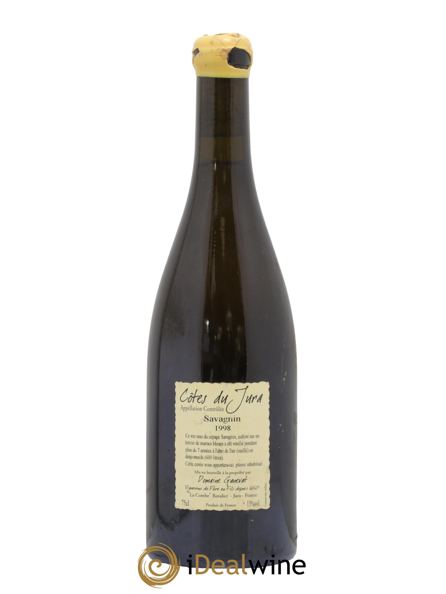 Côtes du Jura Les Vignes de mon Père Jean-François Ganevat (Domaine) 1998 - Posten von 1 Flasche - 1