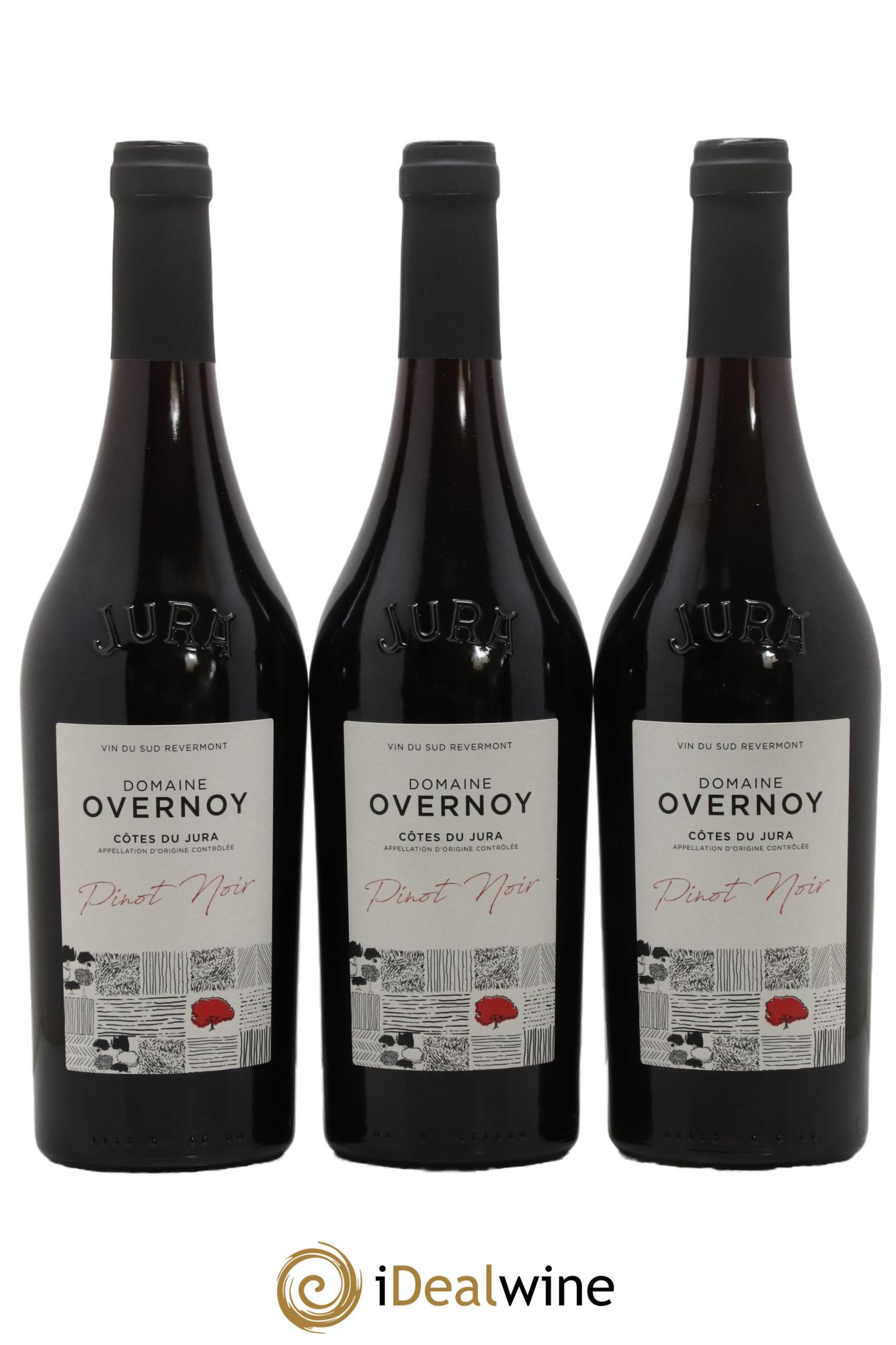 Côtes du Jura Pinot Noir Guillaume Overnoy 2022 - Lot de 3 bouteilles - 0