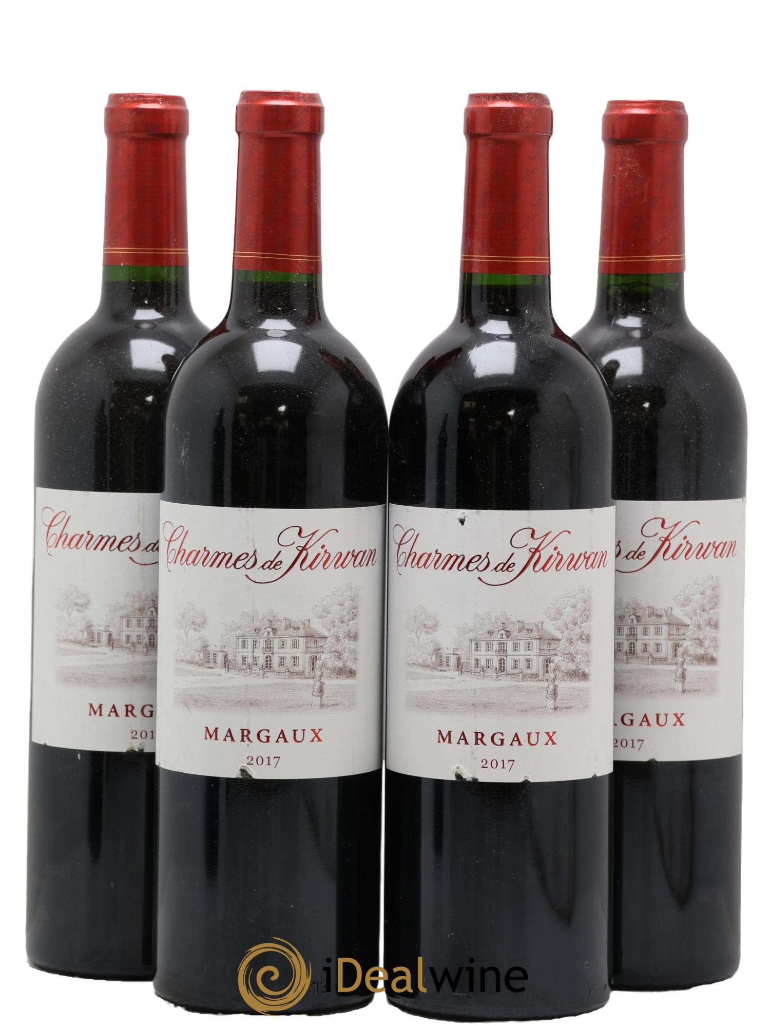 Charmes de Kirwan Second Vin 2017 - Lot of 4 bottles - 0