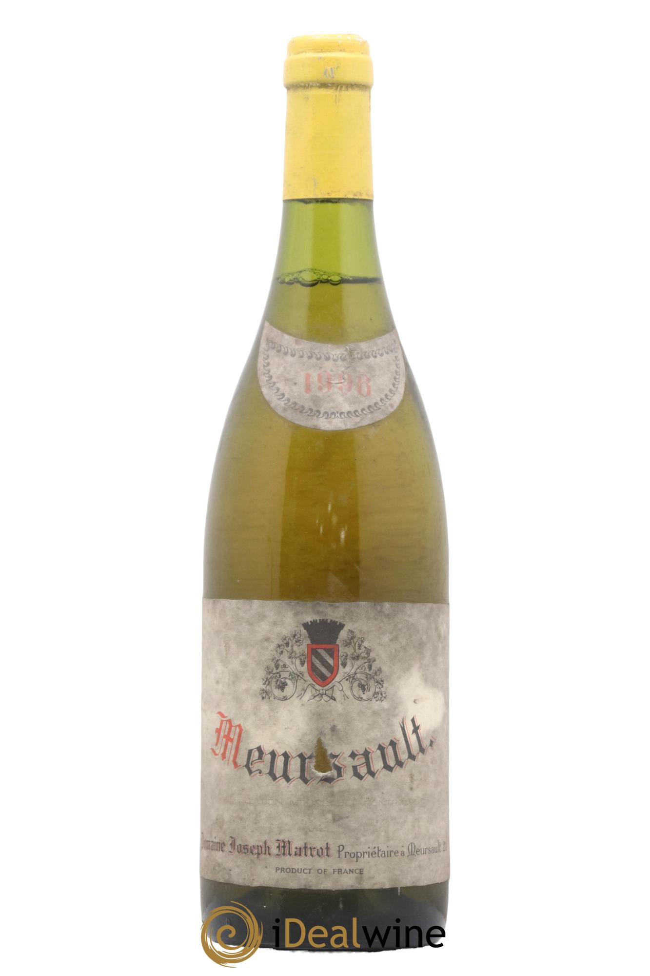 Meursault Joseph Martrot 1996 - Lot de 1 bouteille - 0
