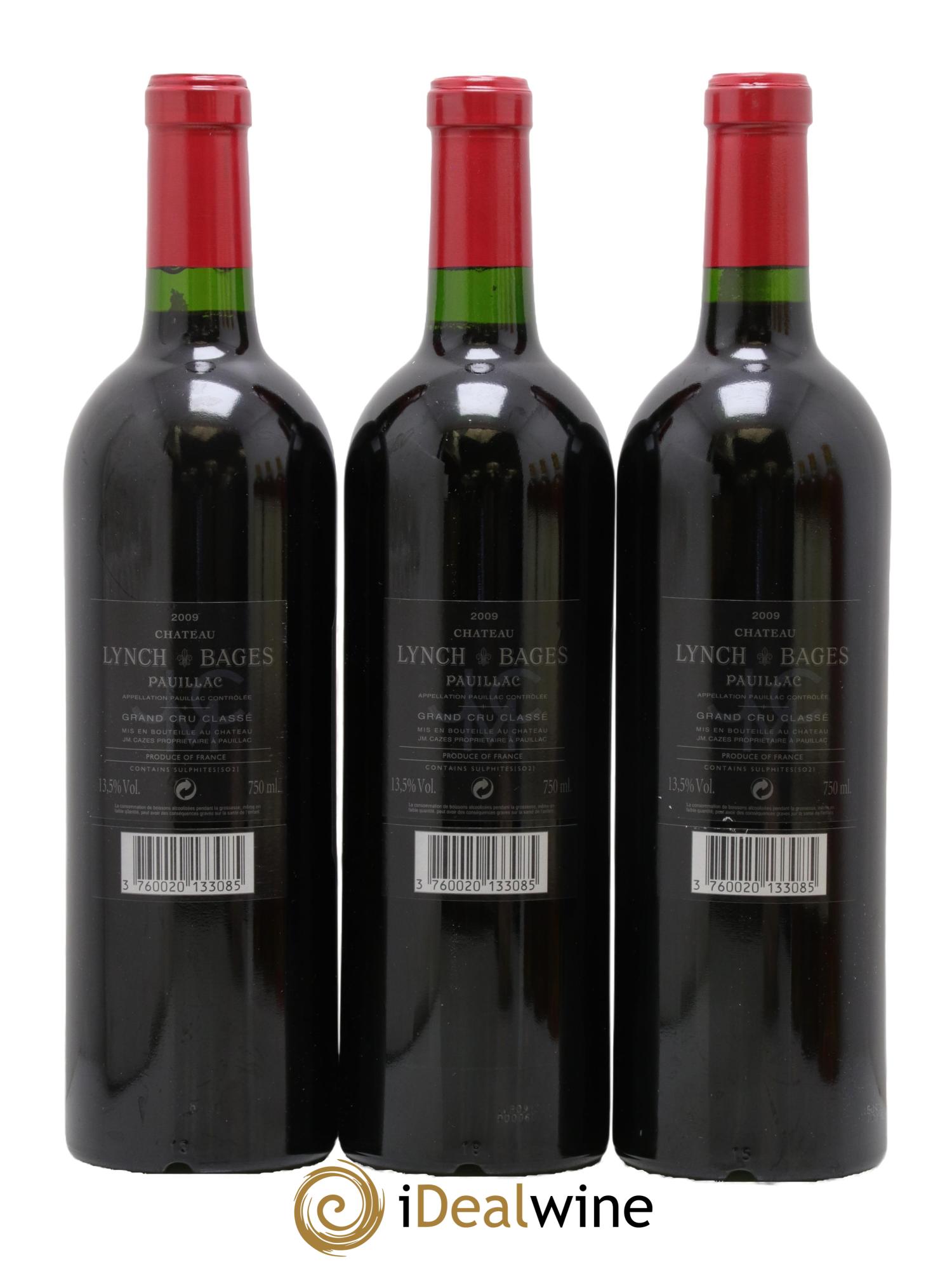 Château Lynch Bages 5ème Grand Cru Classé 2009 - Lot de 6 bouteilles - 4