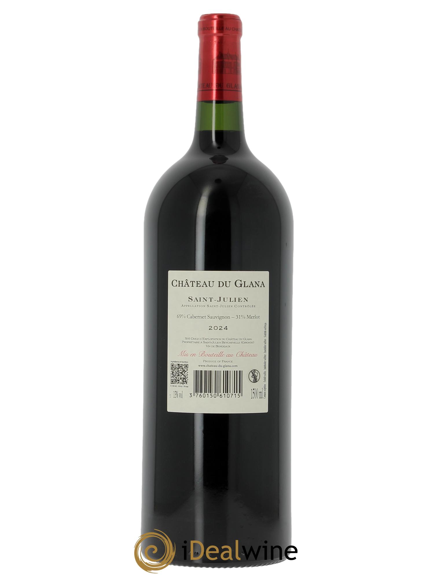 Château du Glana (Original-holzkiste ab 6 Mag.) 2024 - Posten von 1 Magnum - 1