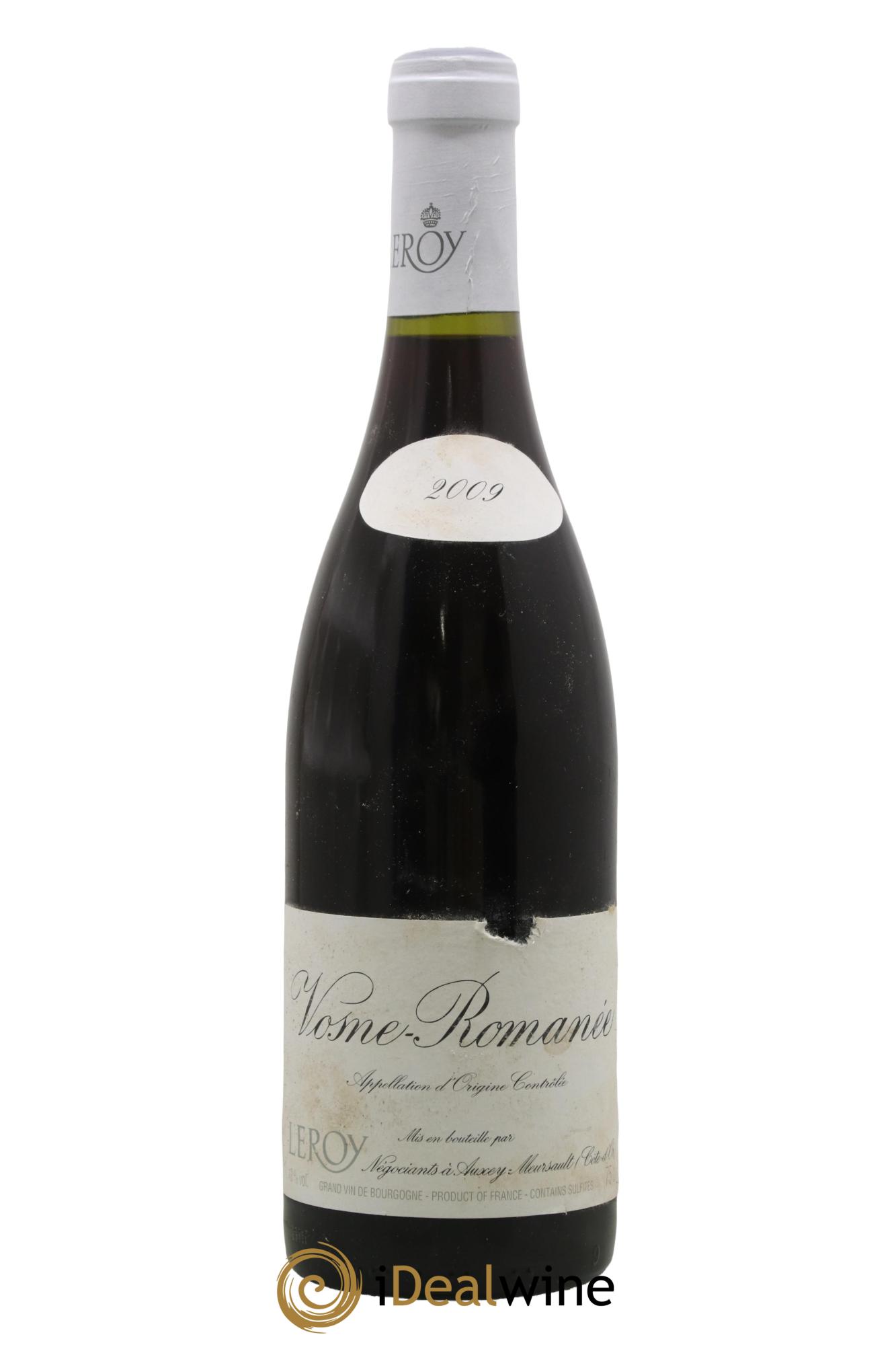 Vosne-Romanée Leroy SA 2009 - Lot of 1 bottle - 0