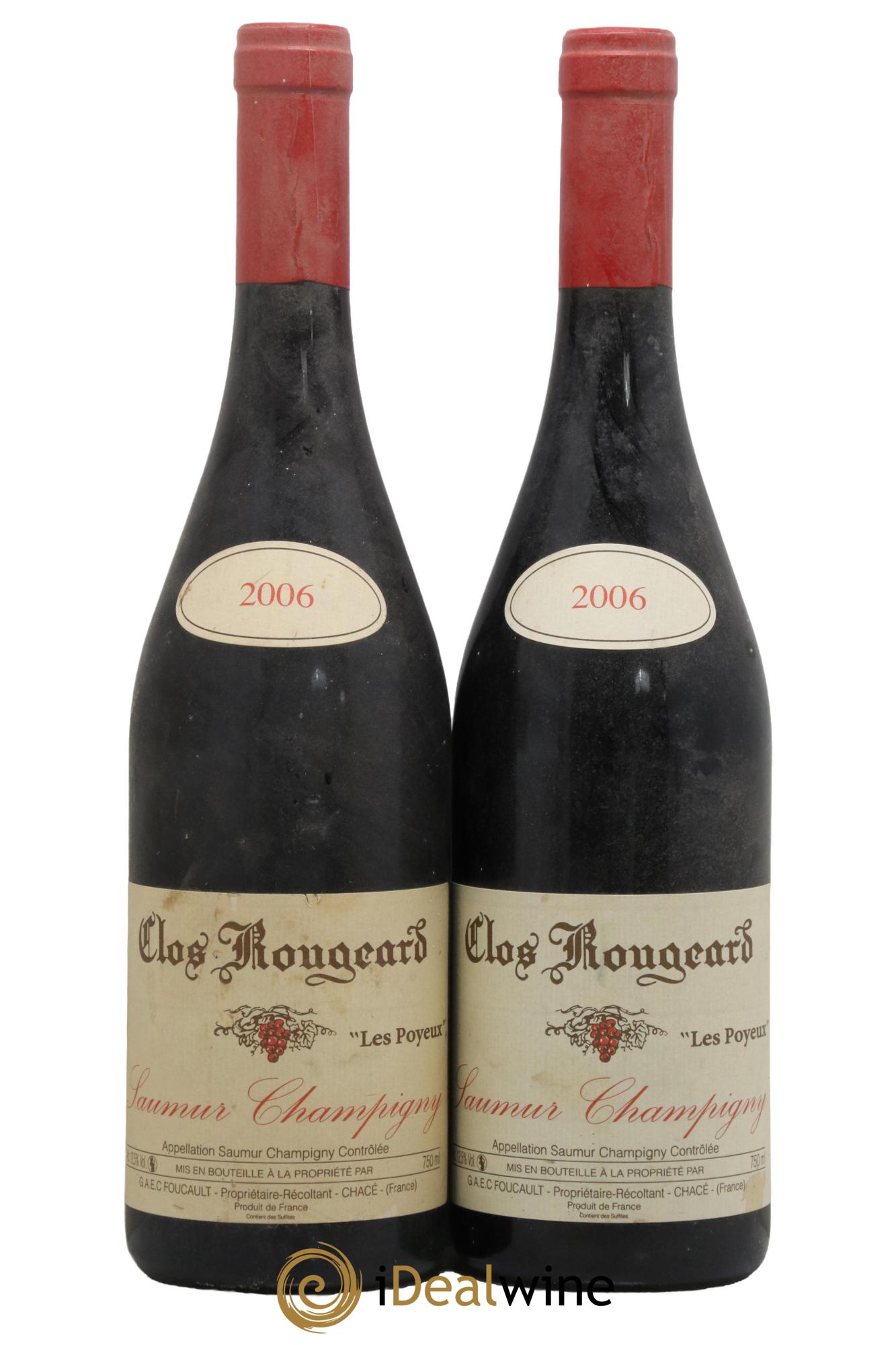 Saumur-Champigny Les Poyeux Clos Rougeard 2006 - Lotto di 2 bottiglie - 0