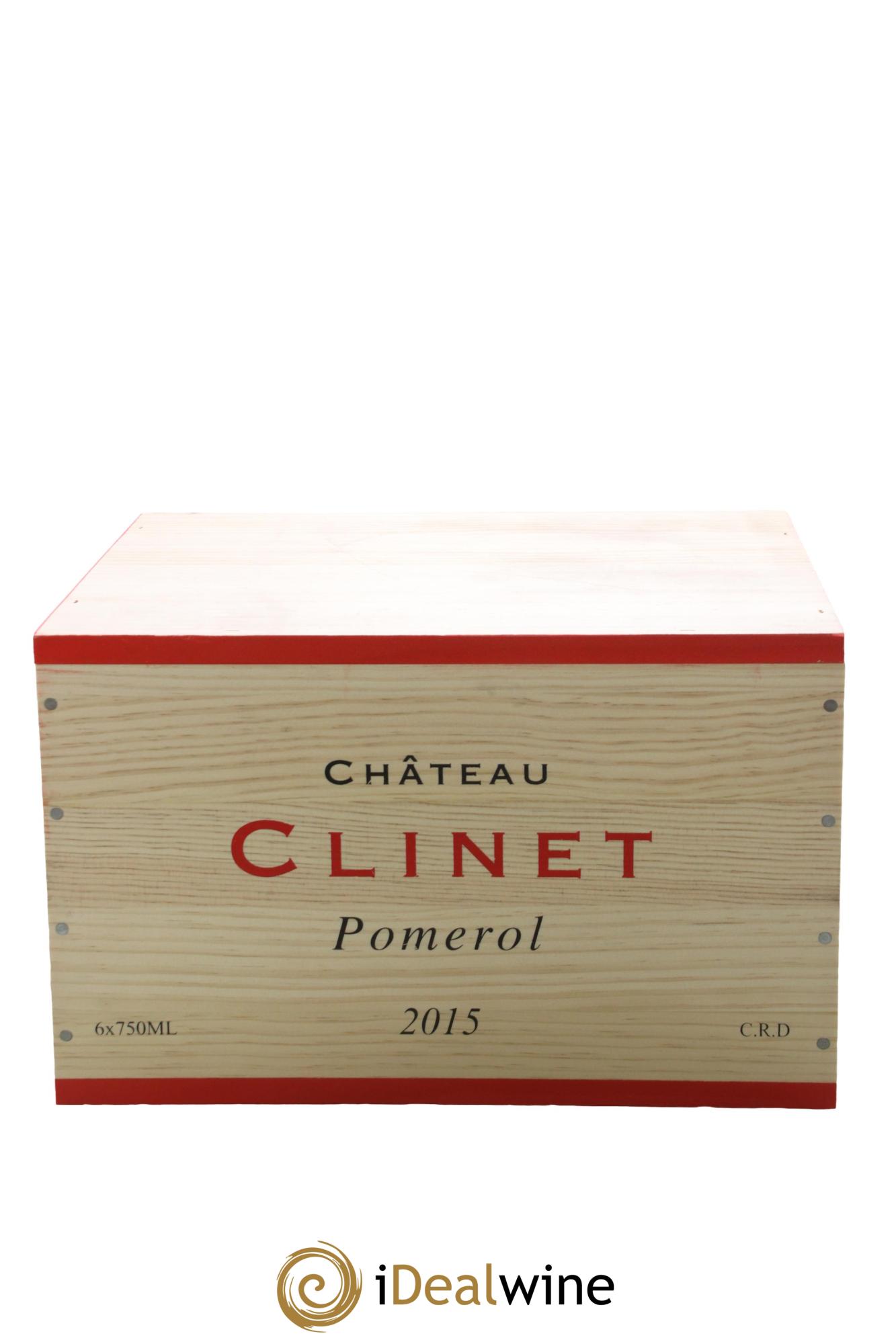 Château Clinet 2015 - Posten von 6 Flaschen - 1
