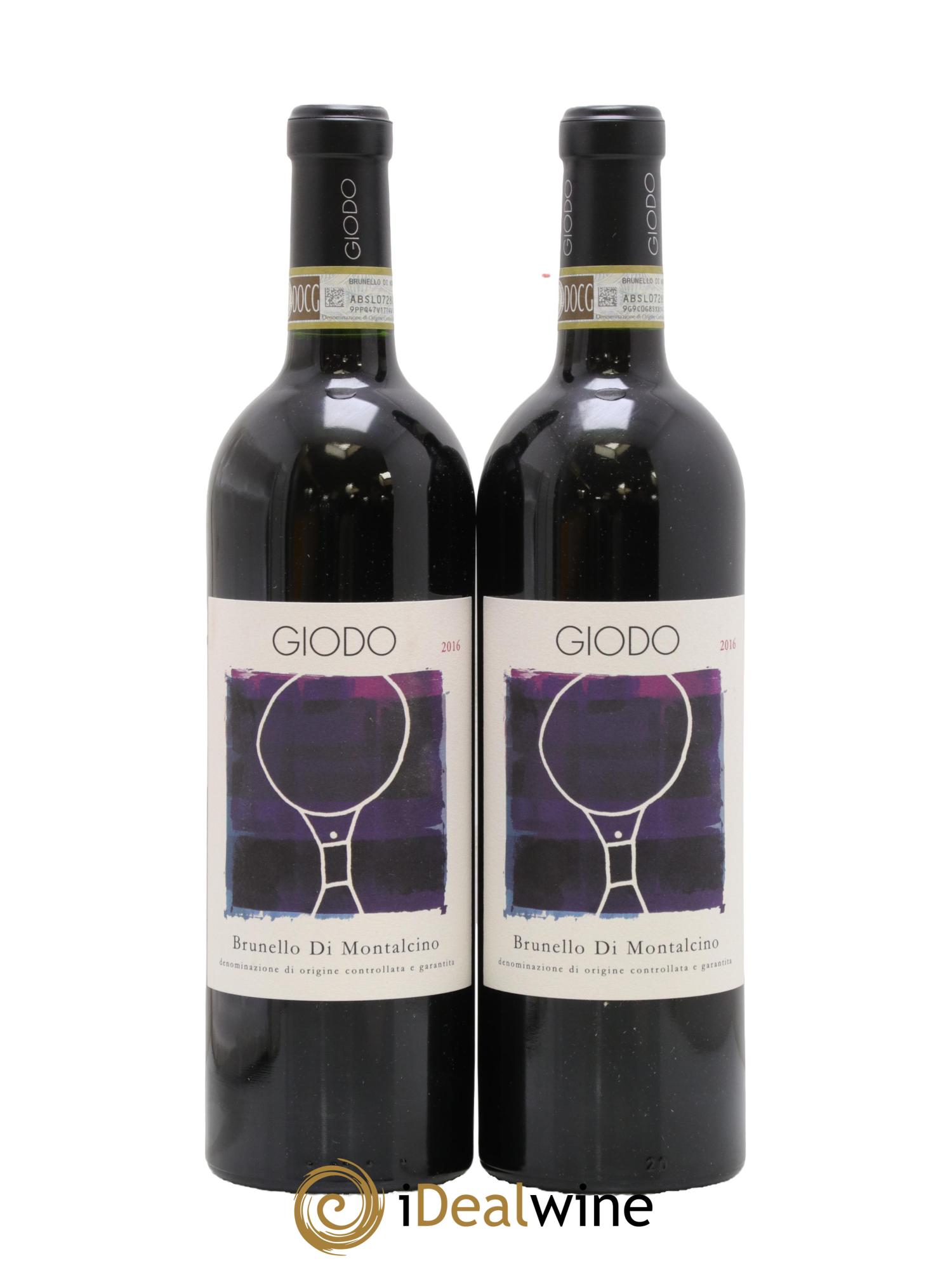 Brunello di Montalcino Podere Giodo 2016 - Lot de 2 bouteilles - 0