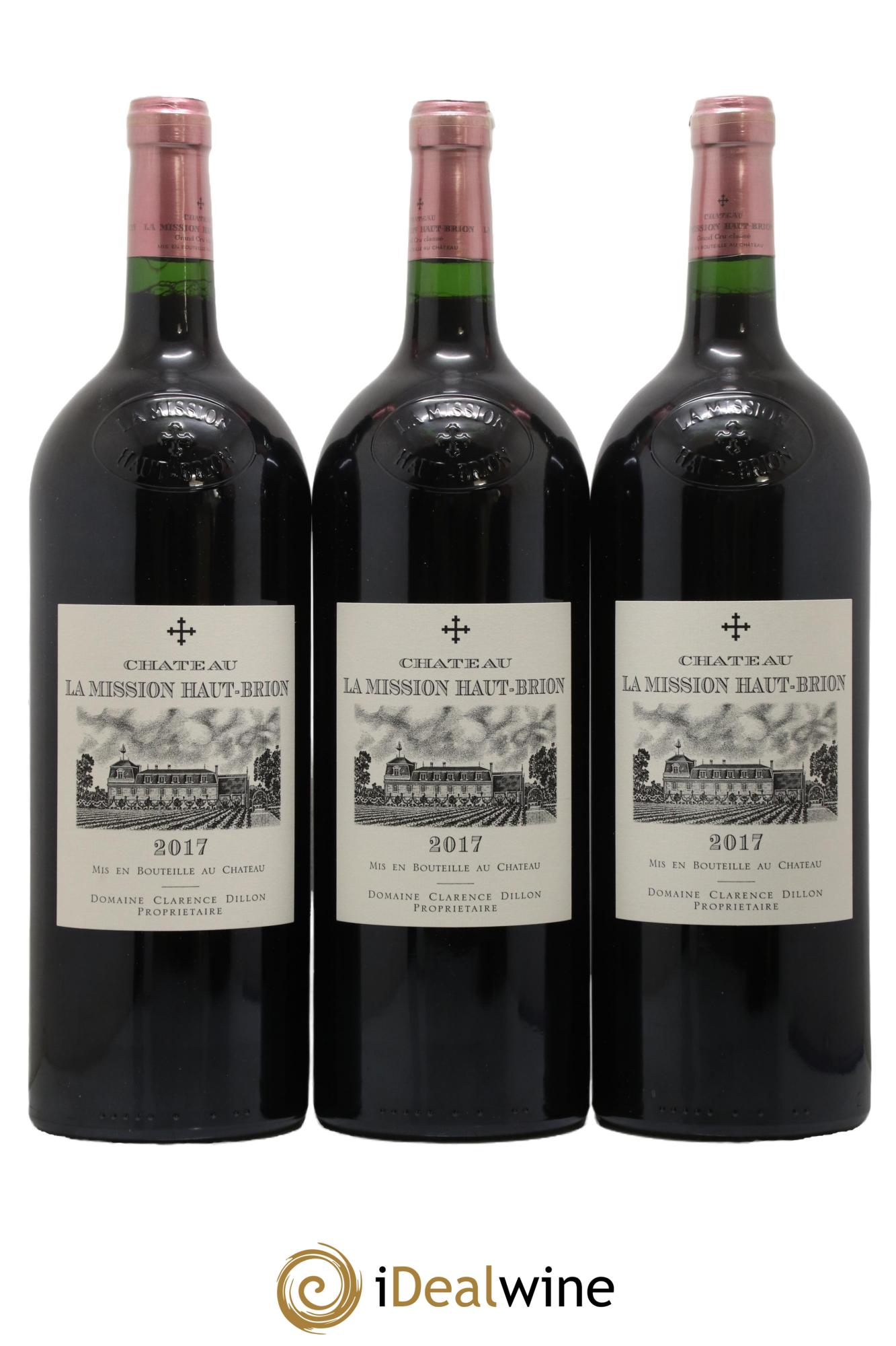 Château la Mission Haut-Brion Cru Classé de Graves 2017 - Lot de 3 magnums - 0