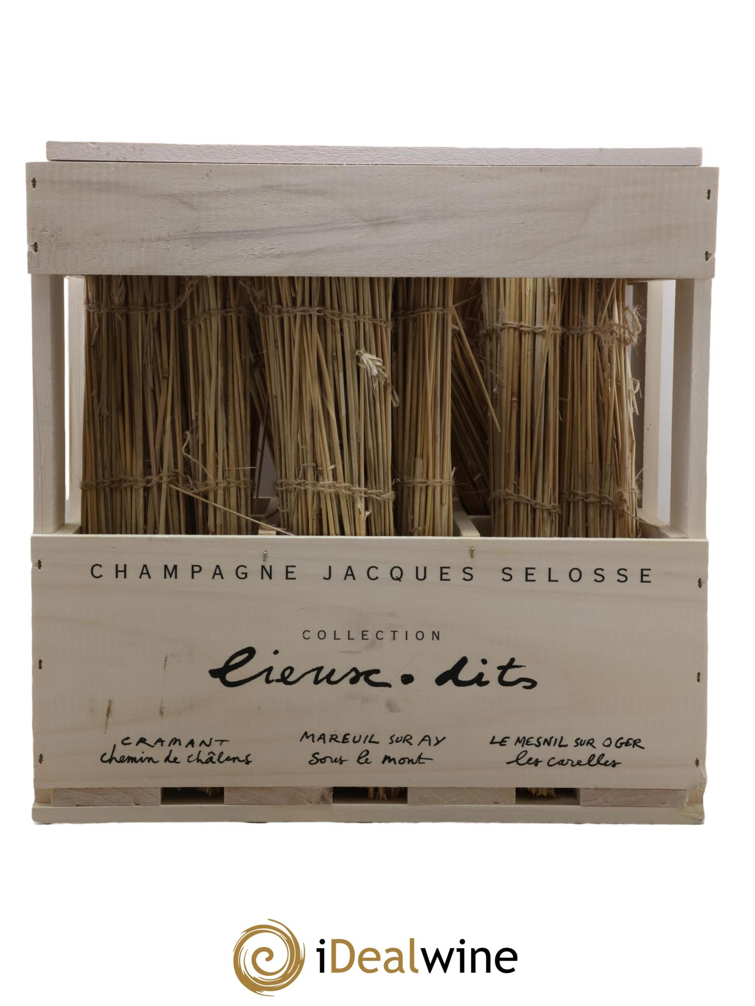 Caisse Collection Lieux-dits Jacques Selosse - Lot of 6 bottles - 3