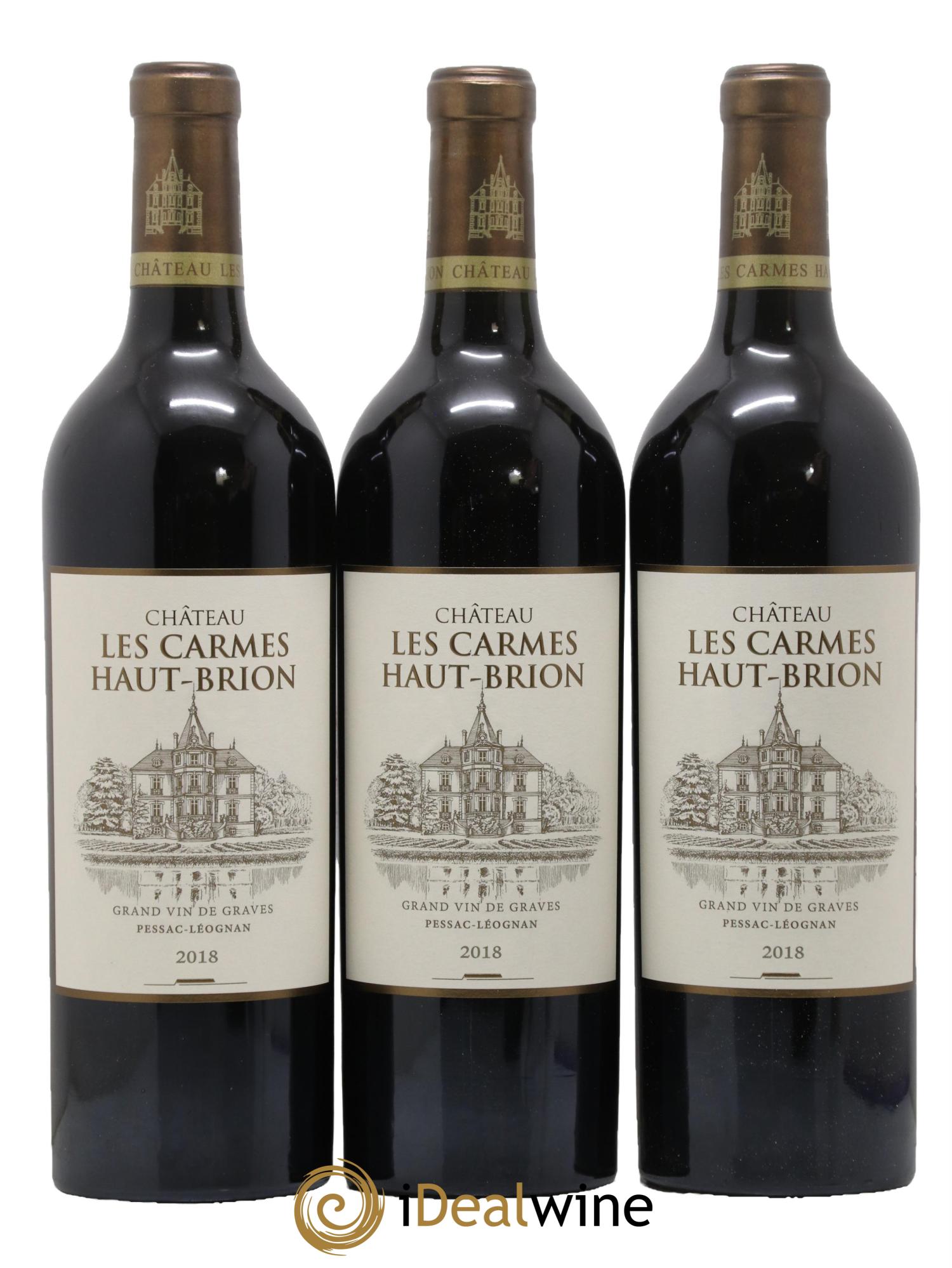 Château Les Carmes Haut-Brion  2018 - Lotto di 6 bottiglie - 2