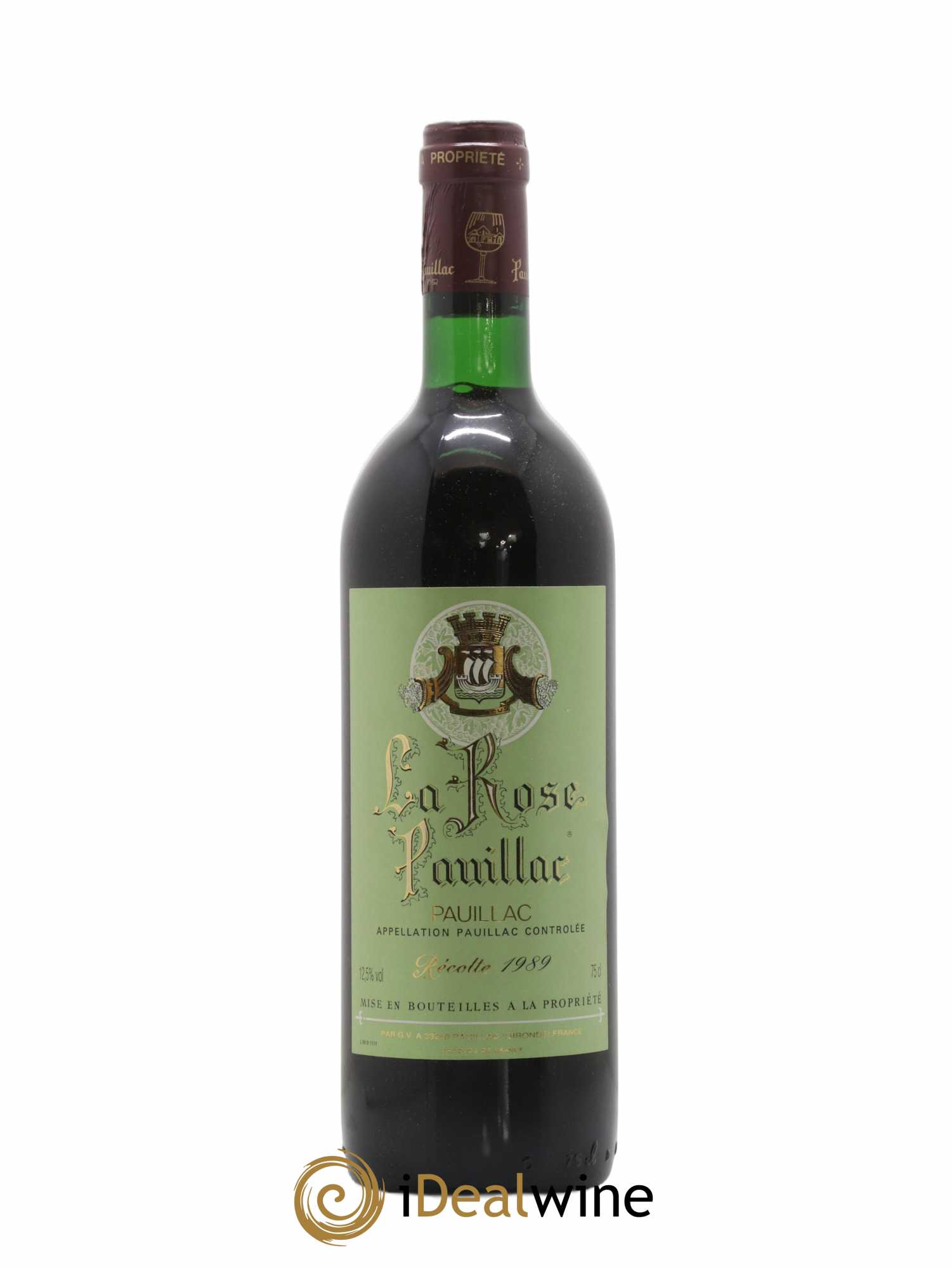 La Rose Pauillac 1989 - Lot de 1 bouteille - 0