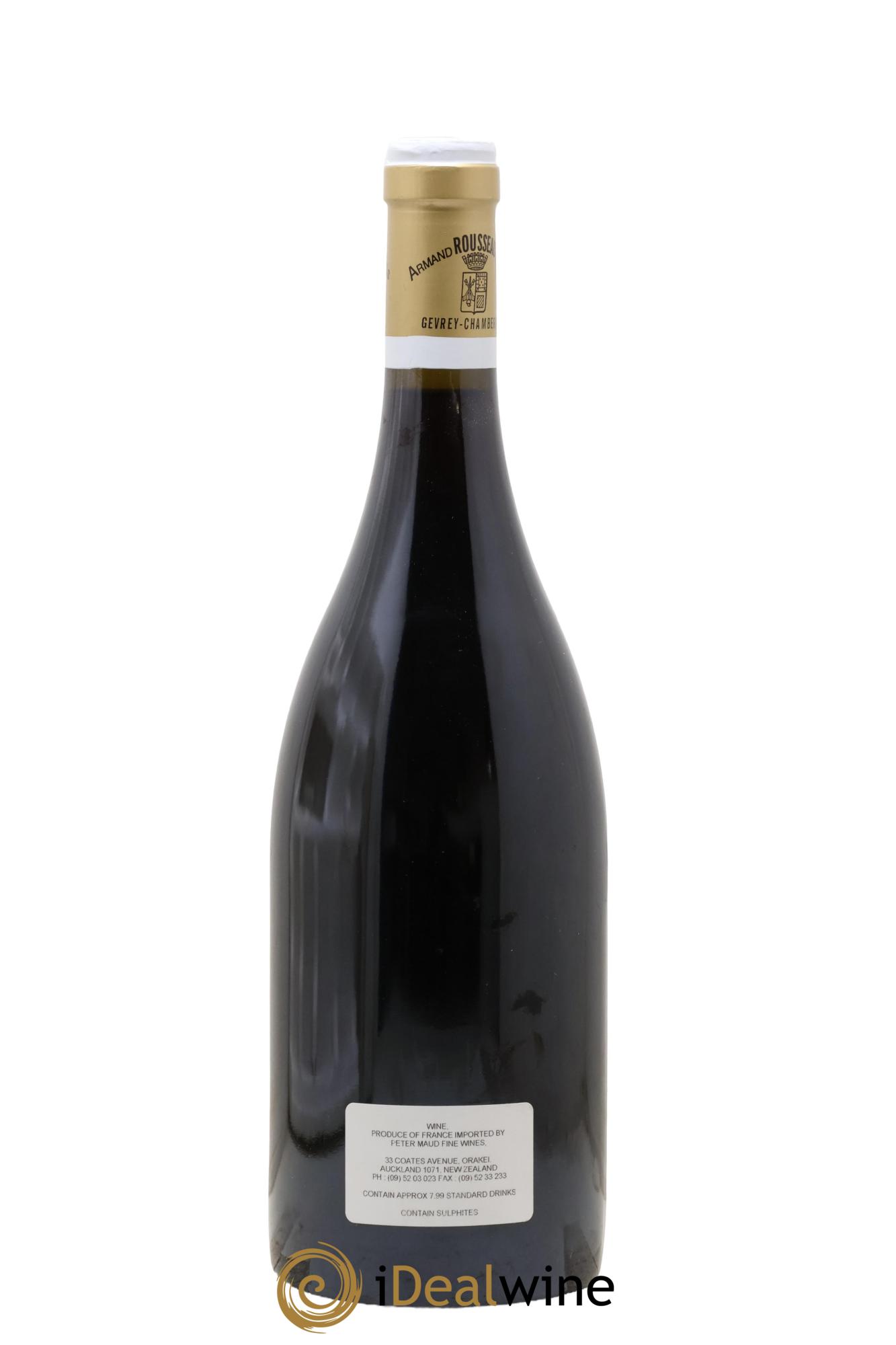 Chambertin Grand Cru Armand Rousseau (Domaine) 2012 - Lot of 1 bottle - 1