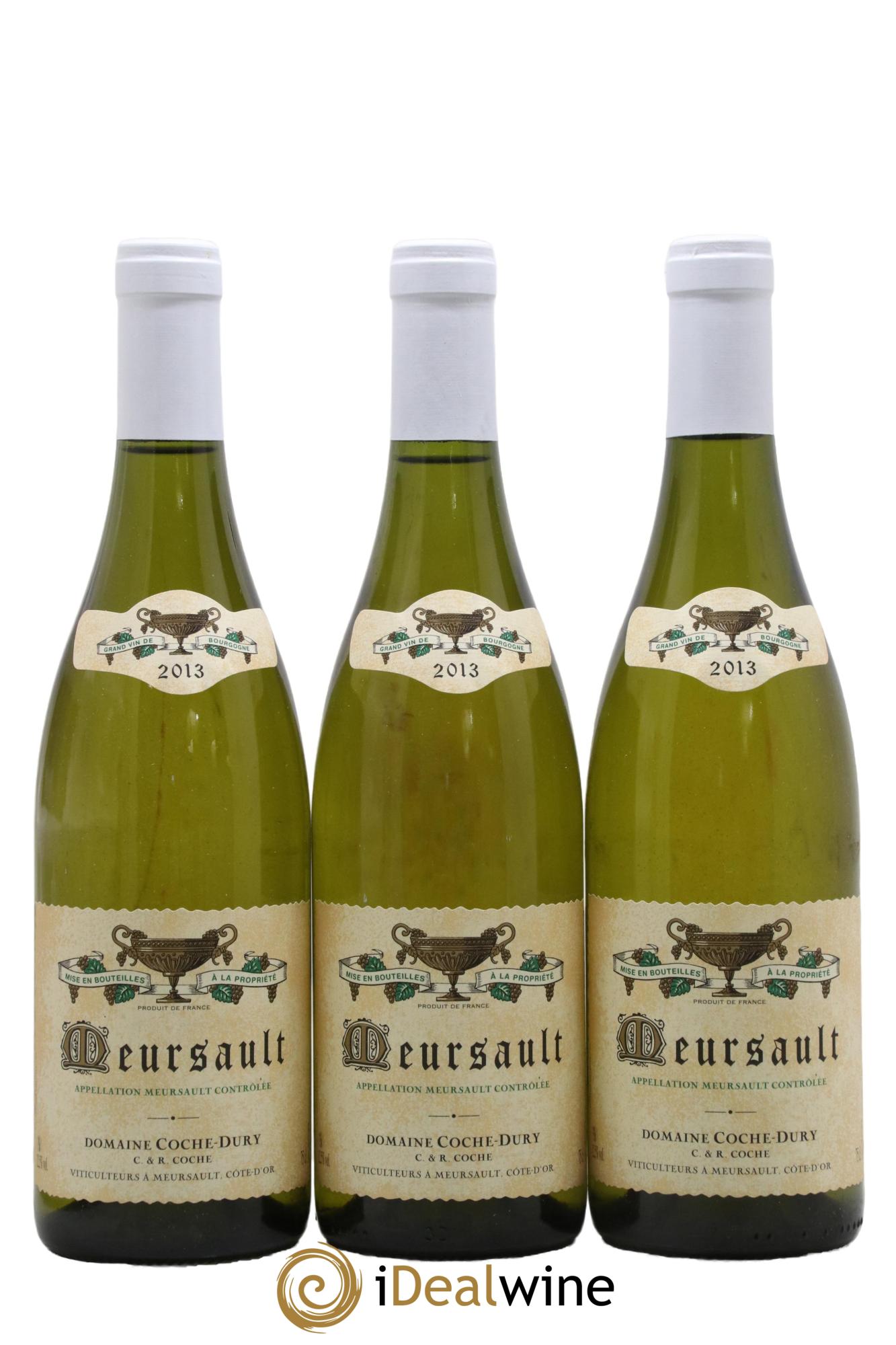 Meursault Coche Dury (Domaine) 2013 - Lot de 3 bouteilles - 0