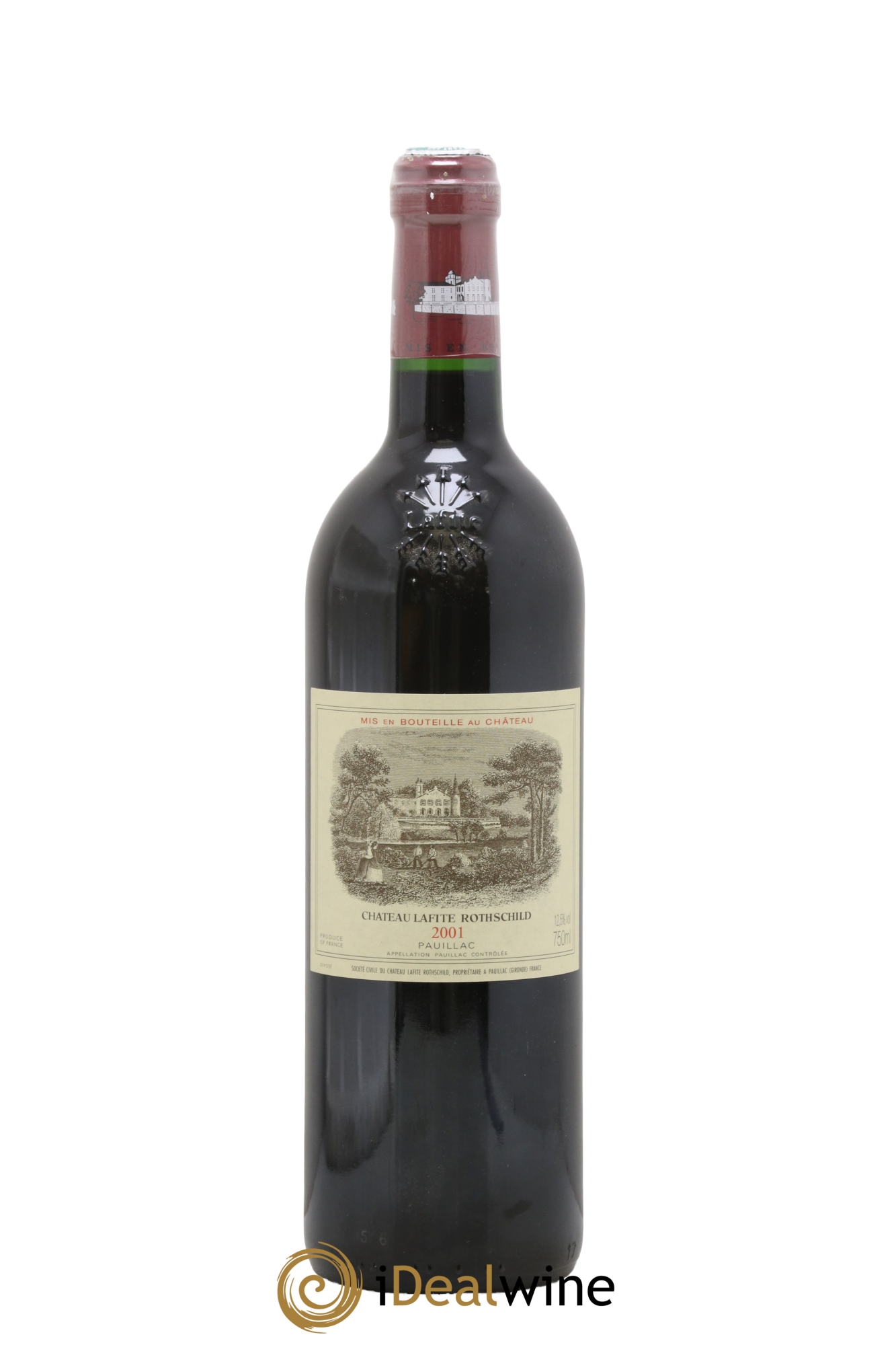 Château Lafite Rothschild 1er Grand Cru Classé 2001 - Lot de 1 bouteille - 0