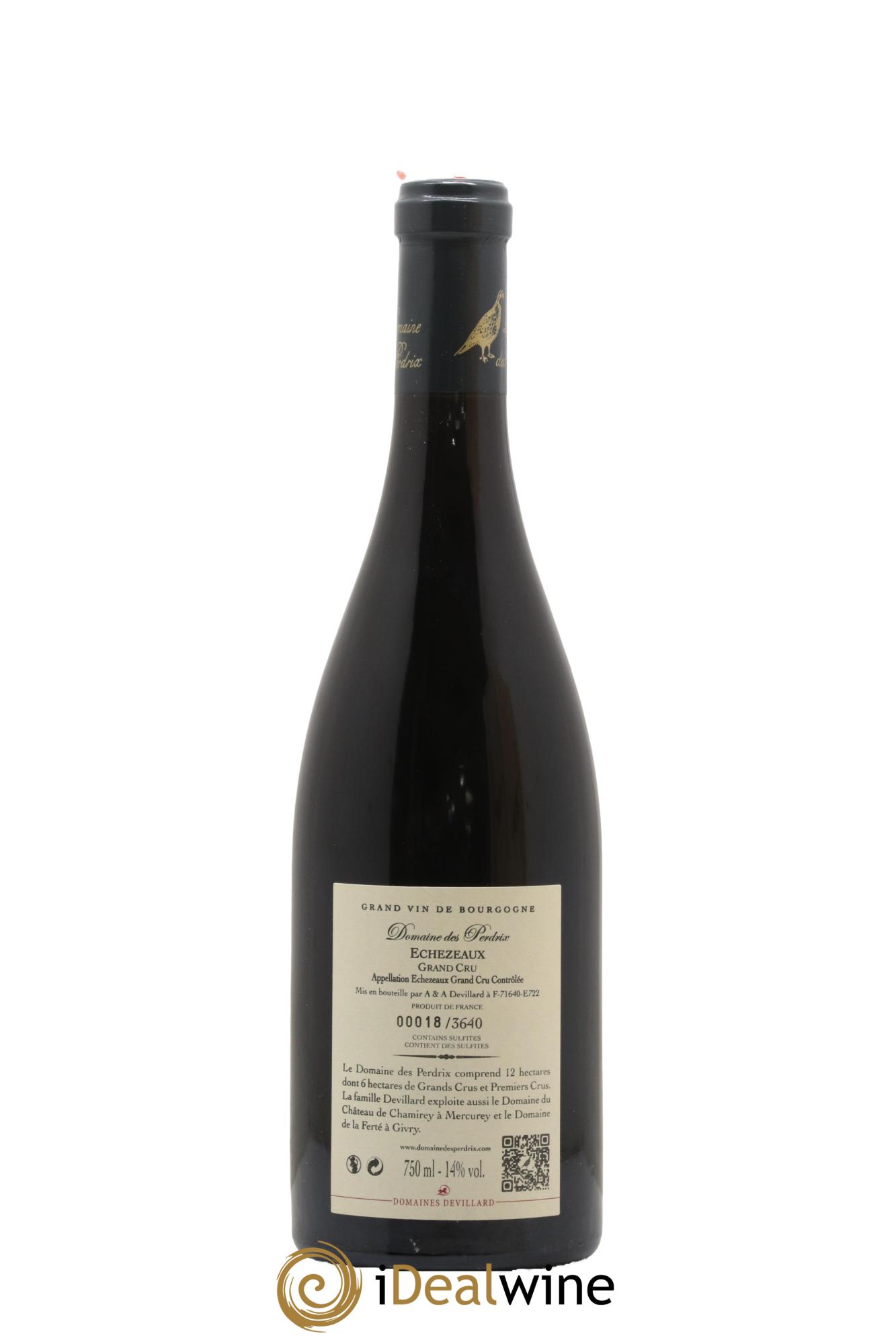 Echezeaux Grand Cru Perdrix (Domaine des) 2015 - Lotto di 1 bottiglia - 2