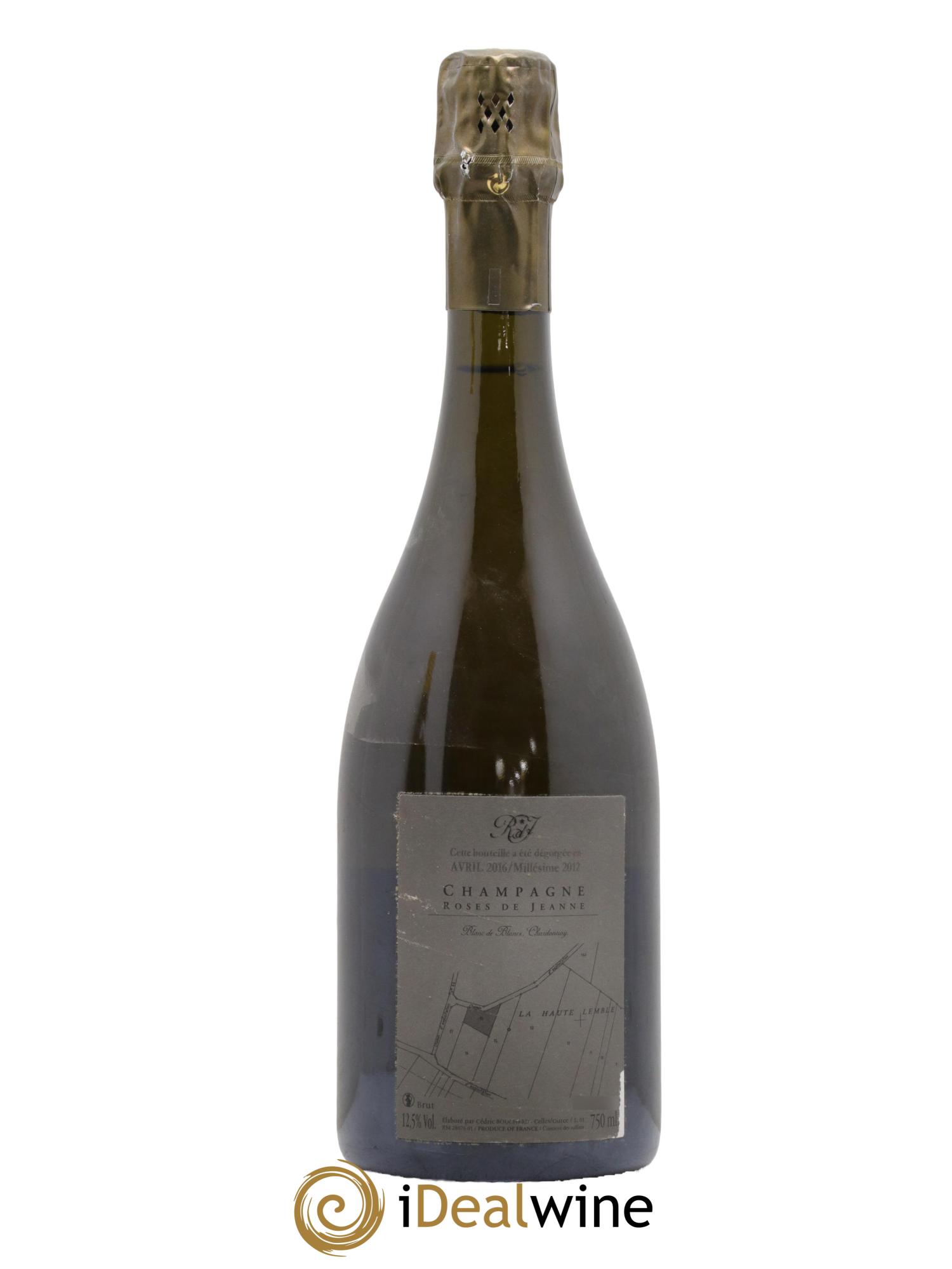 Roses de Jeanne La Haute-Lemblé Cédric Bouchard 2012 - Lot of 1 bottle - 1