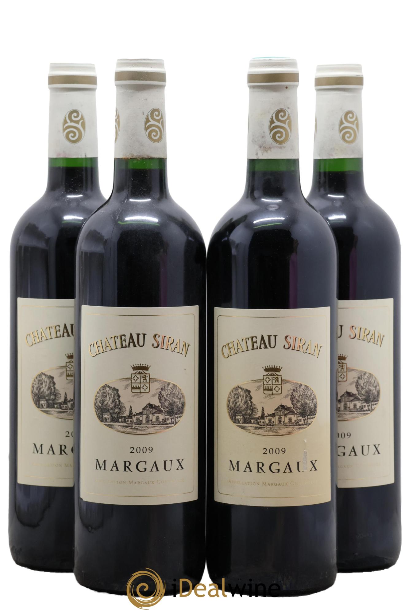 Château Siran 2009 - Lot de 4 bouteilles - 0