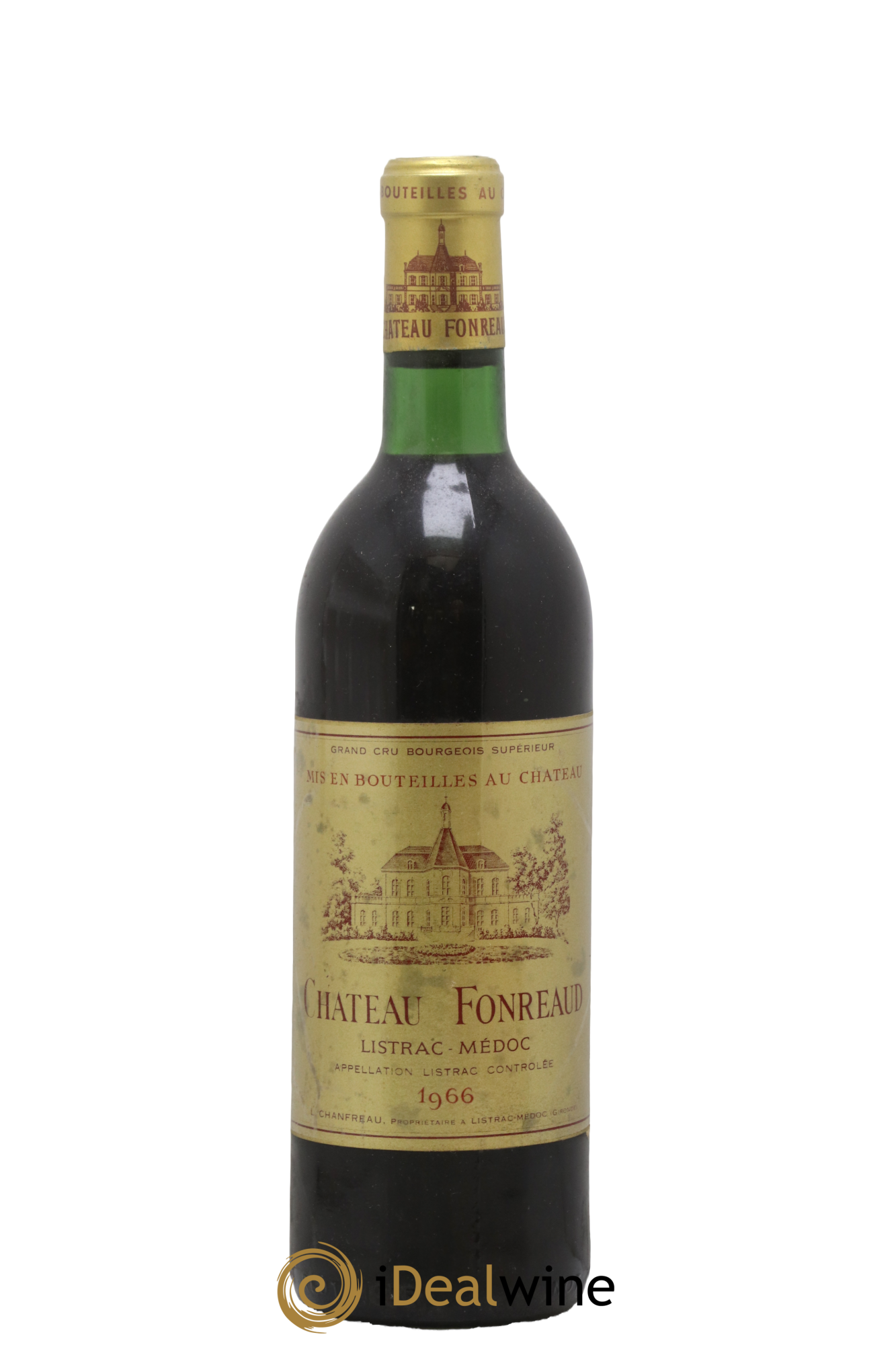Château Fonréaud Cru Bourgeois 1966 - Lot of 1 bottle - 0