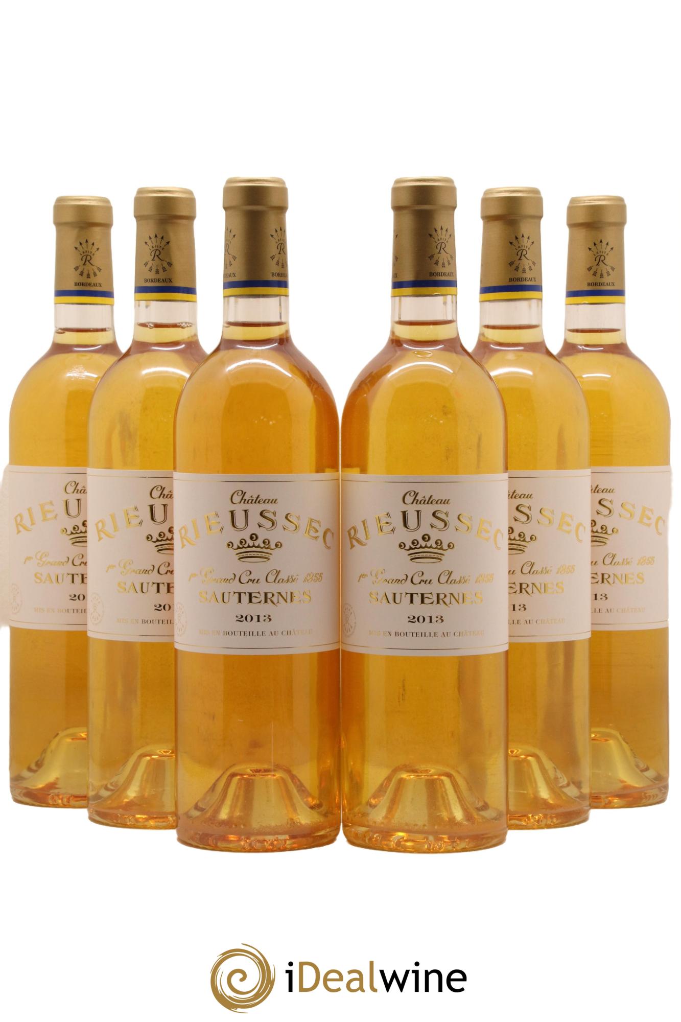 Château Rieussec 1er Grand Cru Classé 2013 - Lotto di 6 bottiglie - 0
