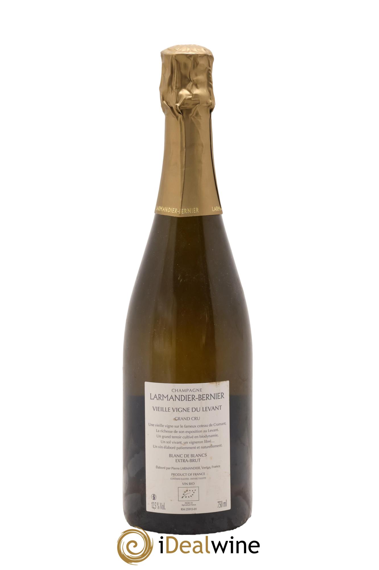 Vieille Vigne du Levant Grand Cru Extra-Brut Larmandier-Bernier 2012 - Lot of 1 bottle - 1