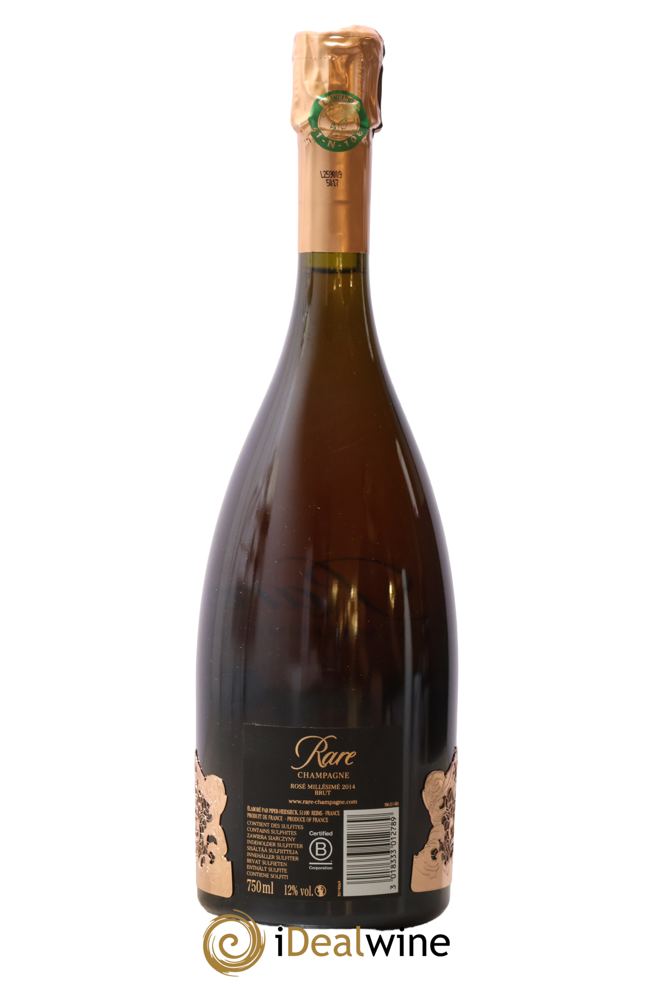 Champagne - Rare Piper Heidsieck 2014 - Posten von 1 Flasche - 1
