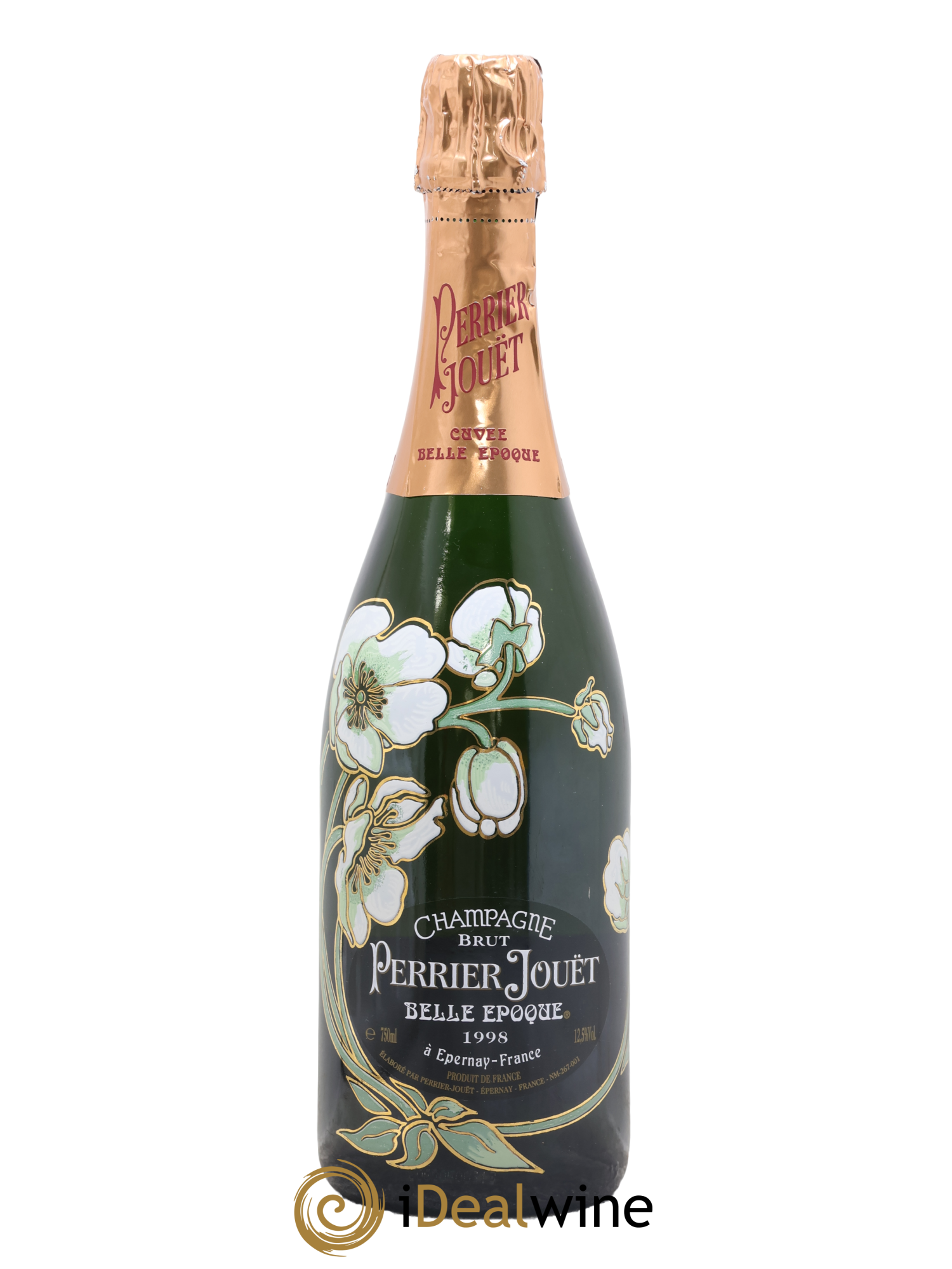 Cuvée Belle Epoque Brut Perrier-Jouët 1998 - Lot de 1 bouteille - 1