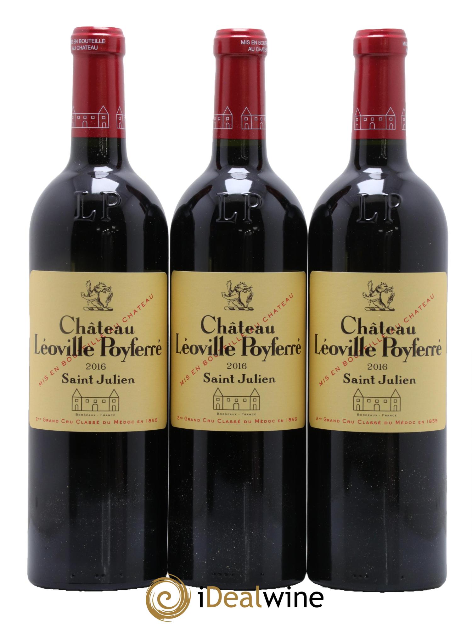 Château Léoville Poyferré 2ème Grand Cru Classé 2016 - Posten von 12 Flaschen - 3