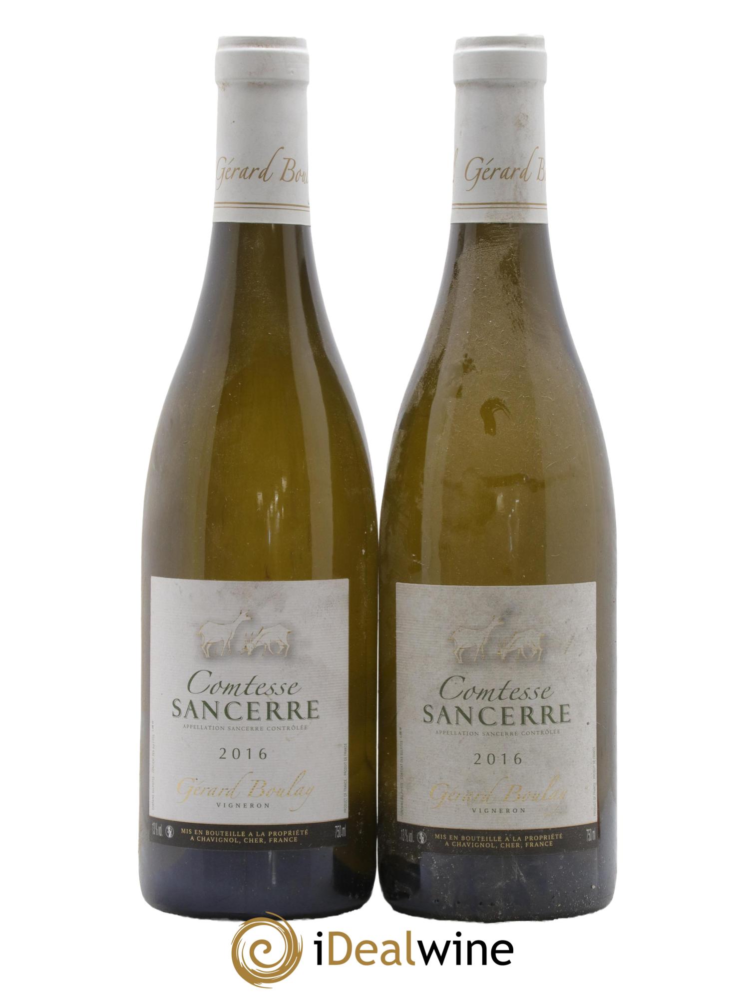 Sancerre Comtesse Gérard Boulay 2016 - Lot de 2 bouteilles - 0